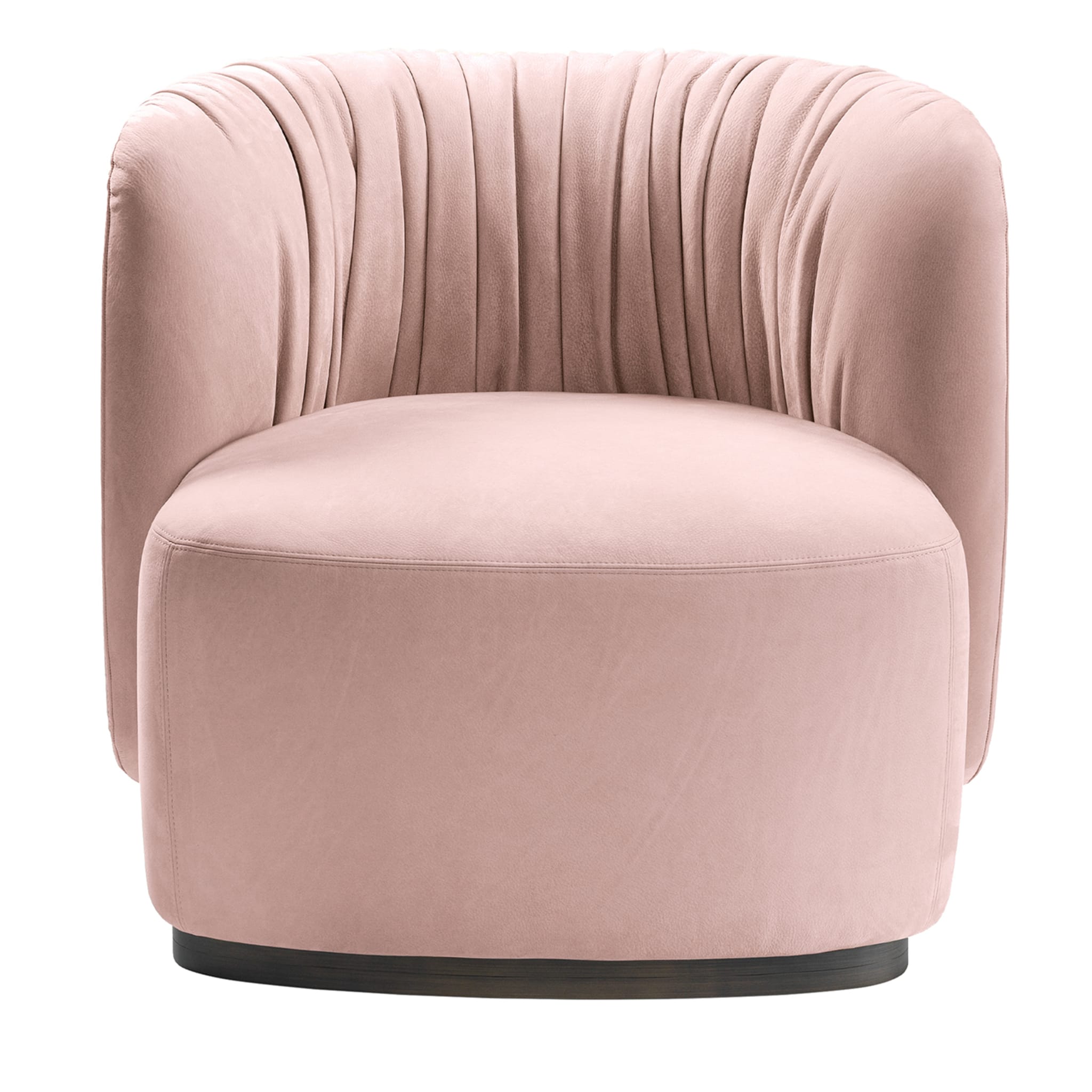 Sipario Pink Armchair by Lorenza Bozzoli - Main view