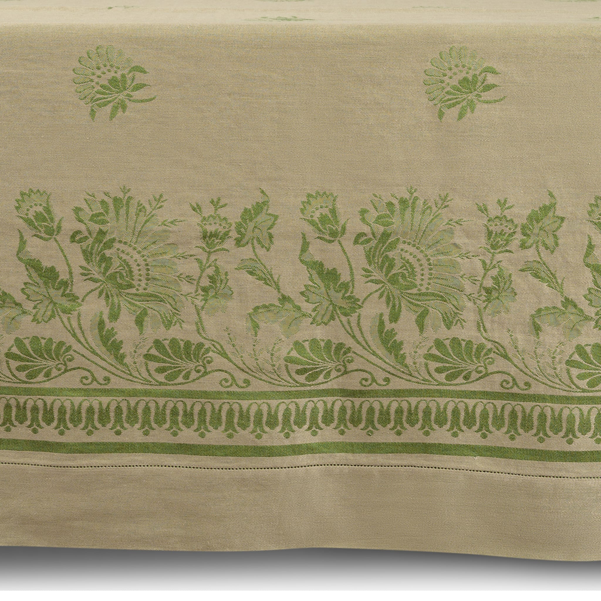 Giardino Italiano Olive-Green Tablecloth - Alternative view 1