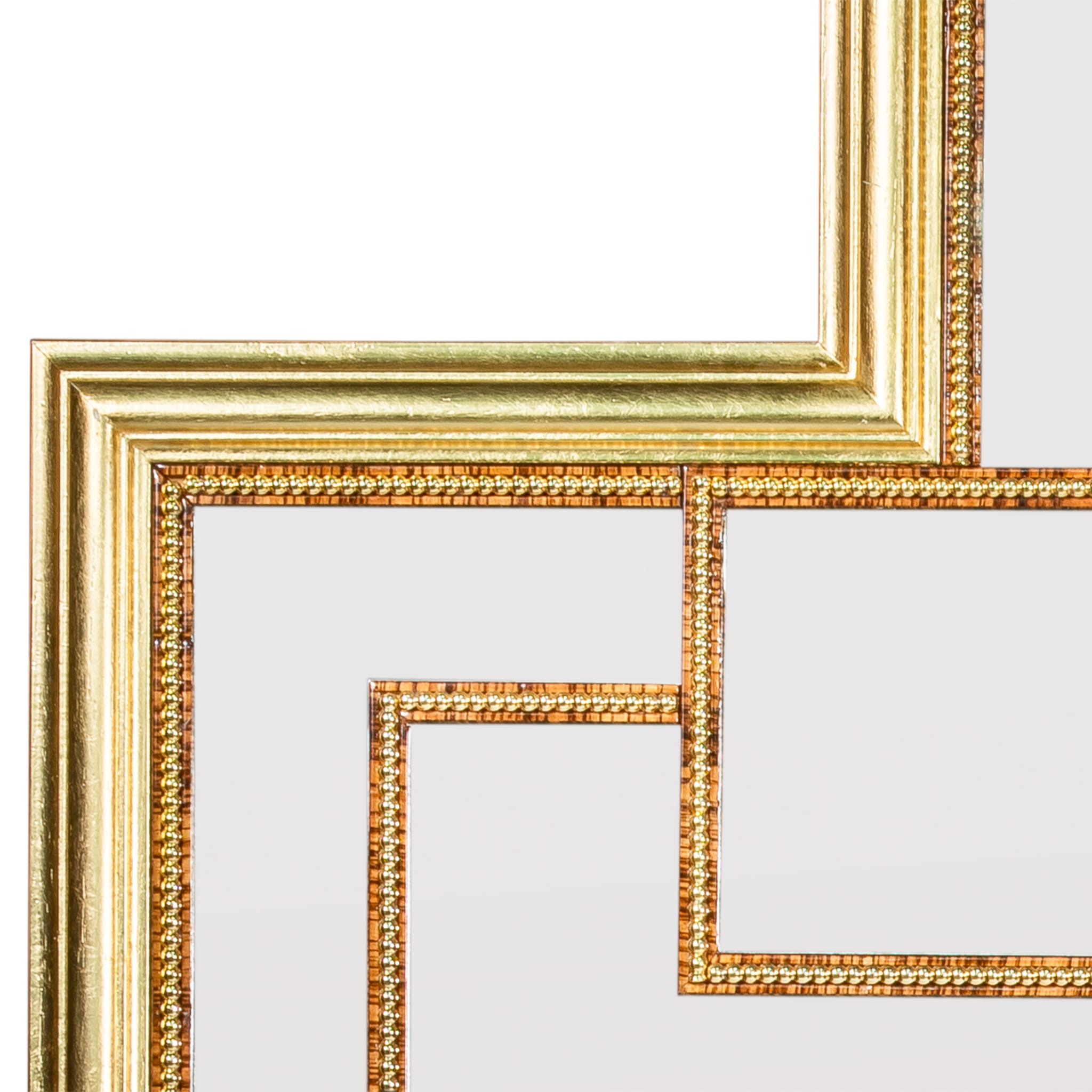 Espejo dorado en forma de cruz - Vista alternativa 3