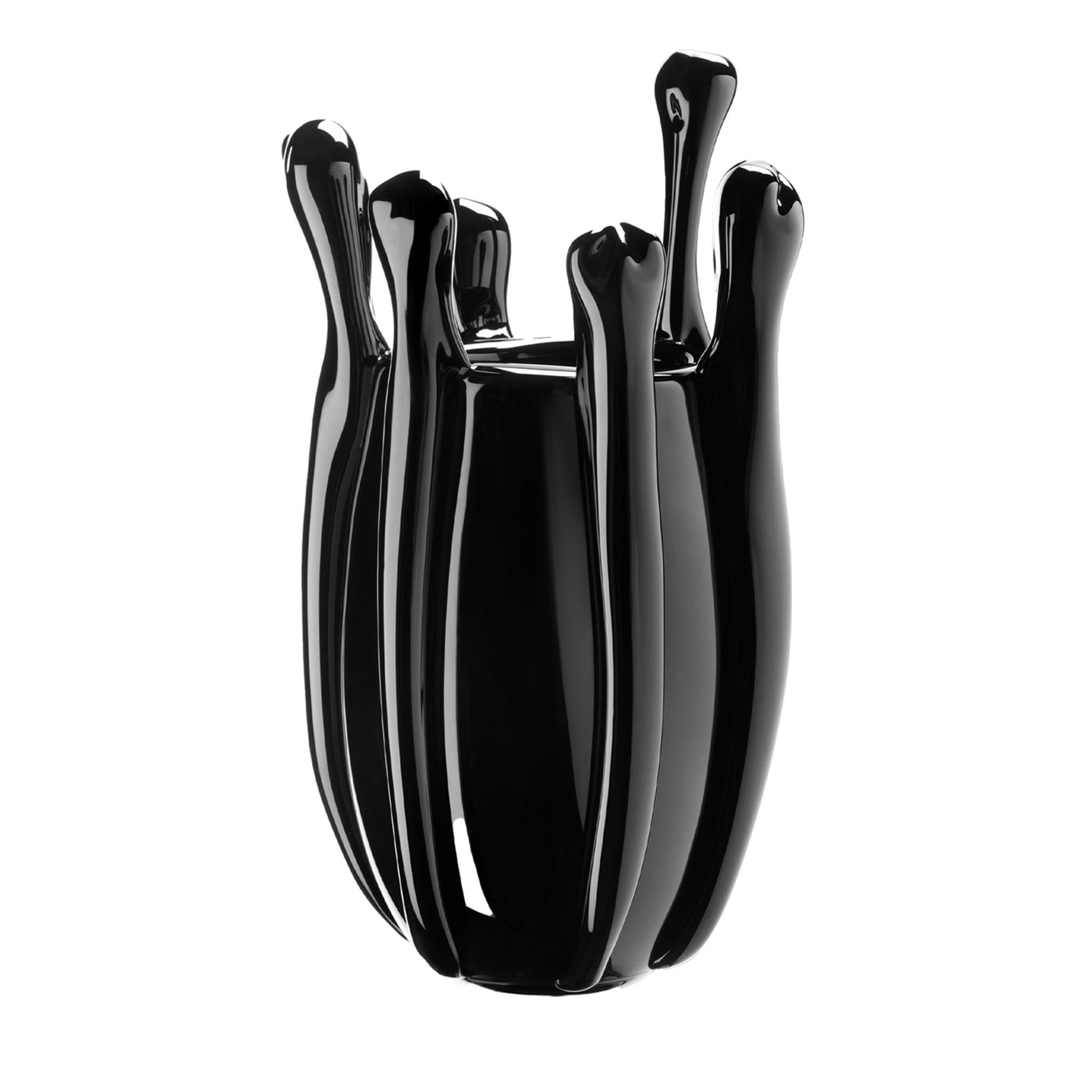 Vase noir Liquid Mood - Vue principale