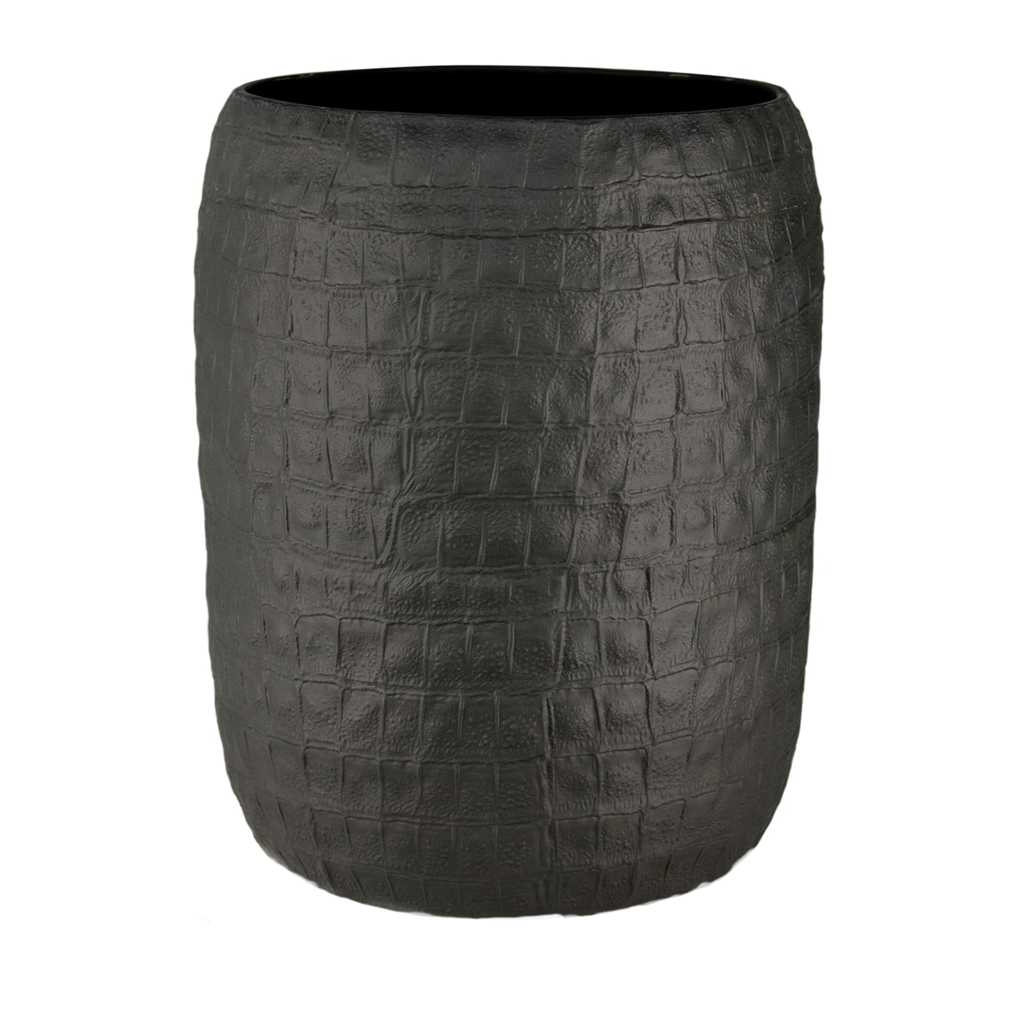 COCCO WASTE BASKET - BLACK OPAQUE - Main view