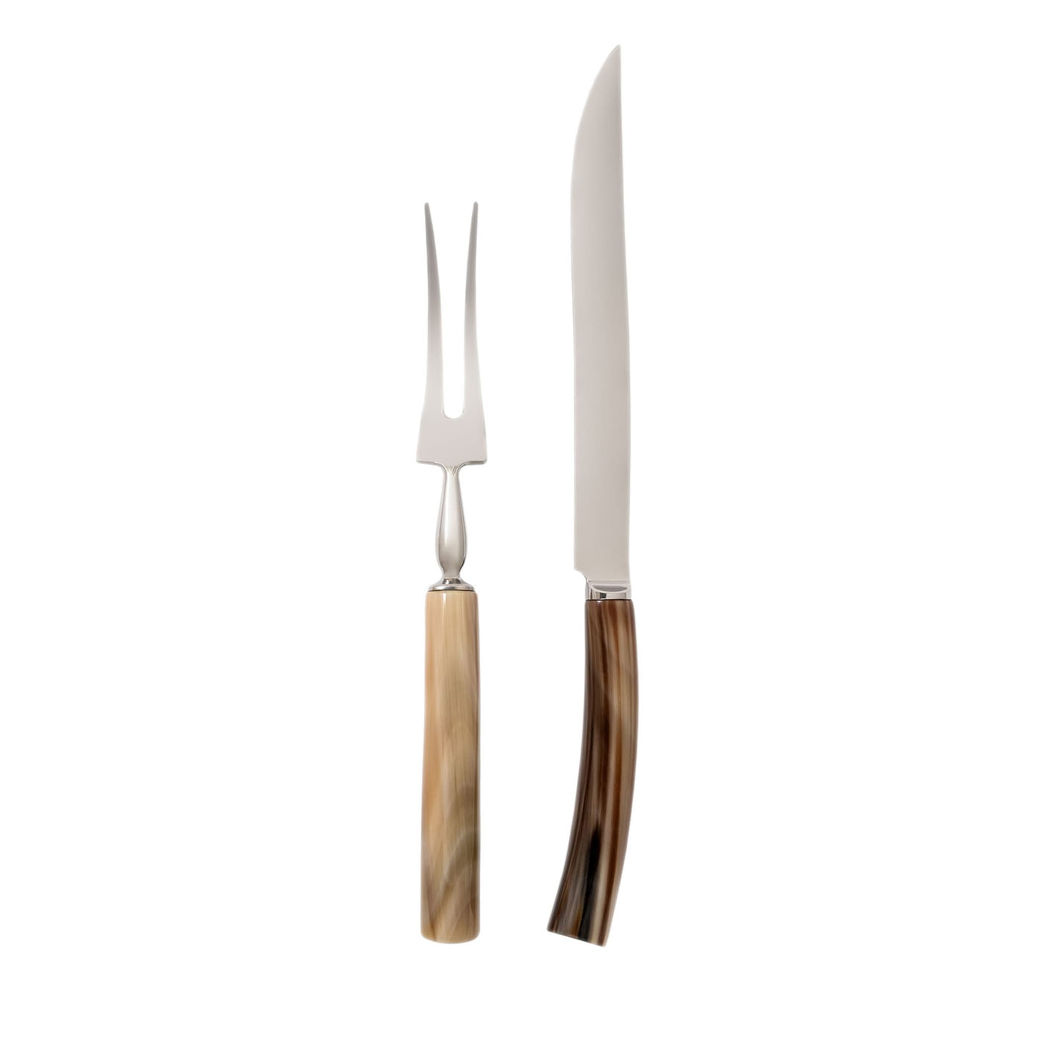 Roast Cutlery Set in Natural Horn - Main view