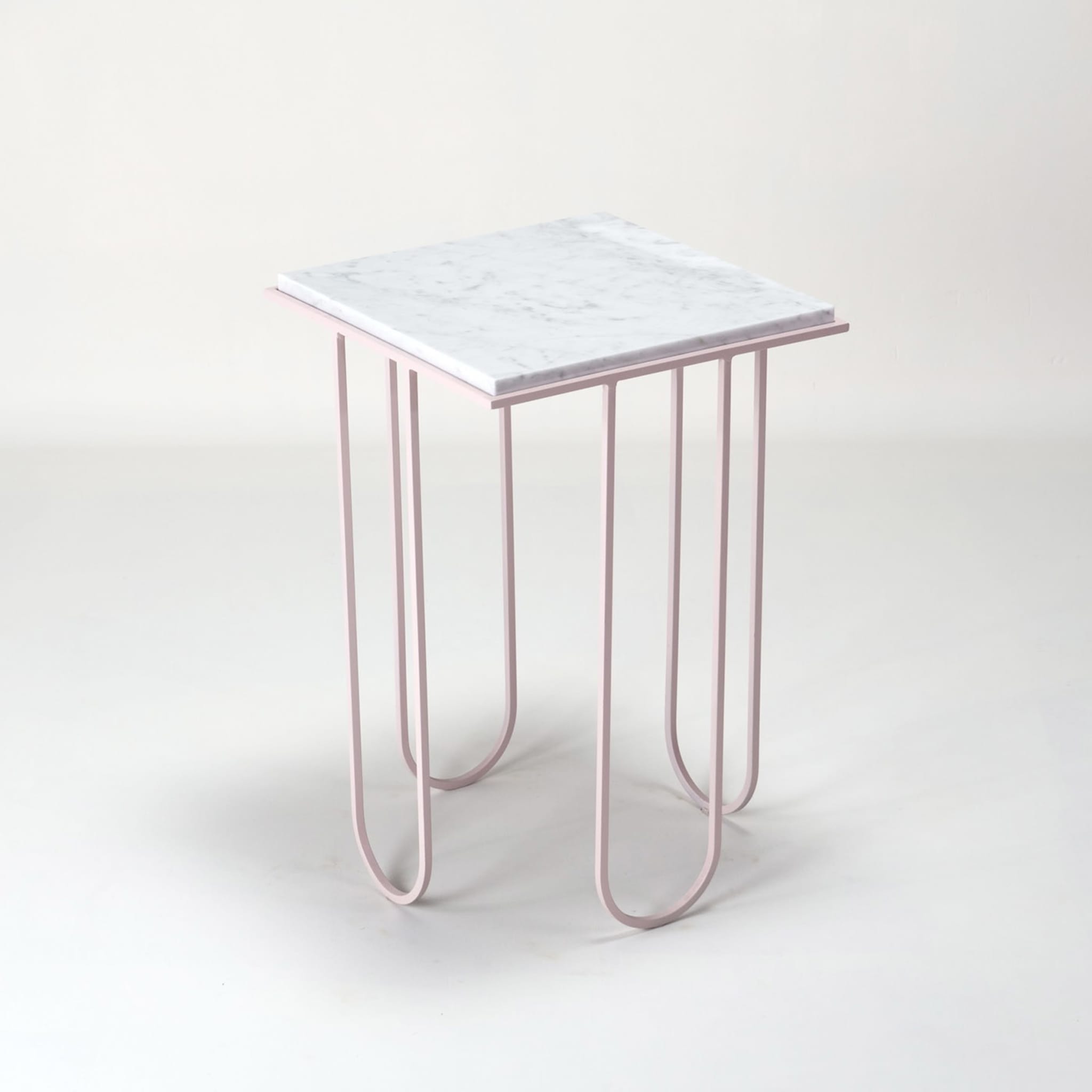 LoLa Carrara Marble Side Table - Alternative view 3