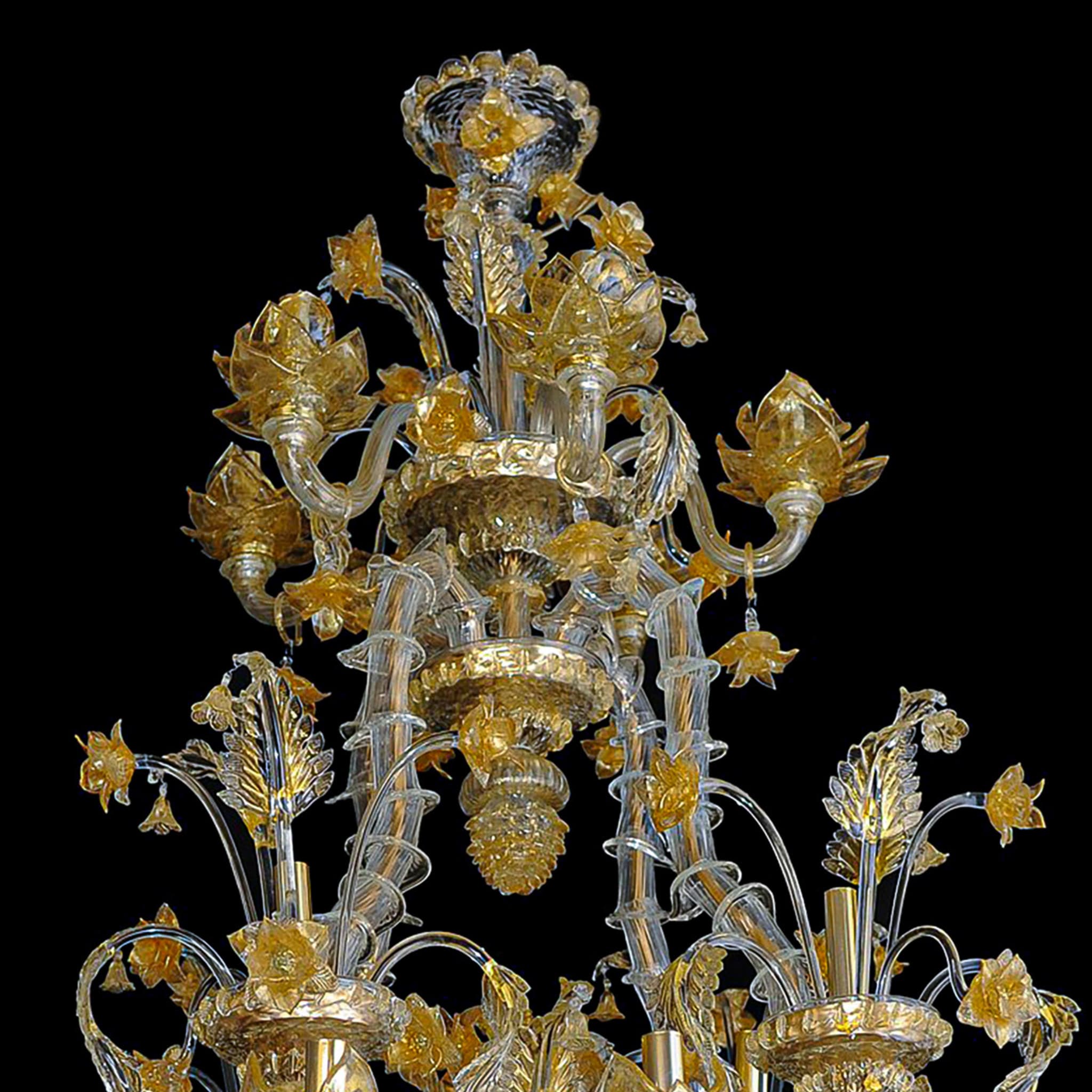 Rezzonico-style Gold and Crystal Chandelier #4 - Alternative view 2