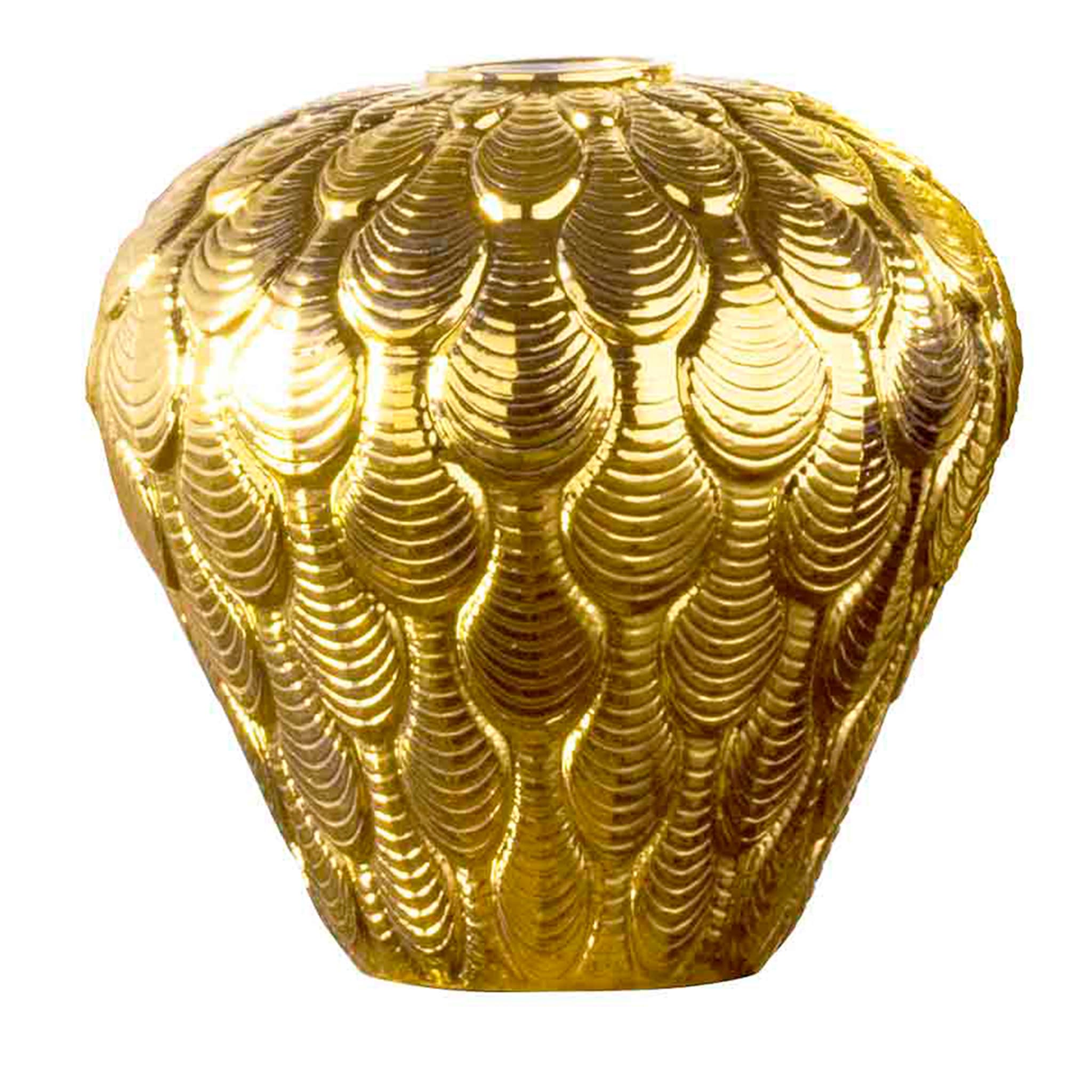 SMALL COQUILLE VASE - GOLD - Main view