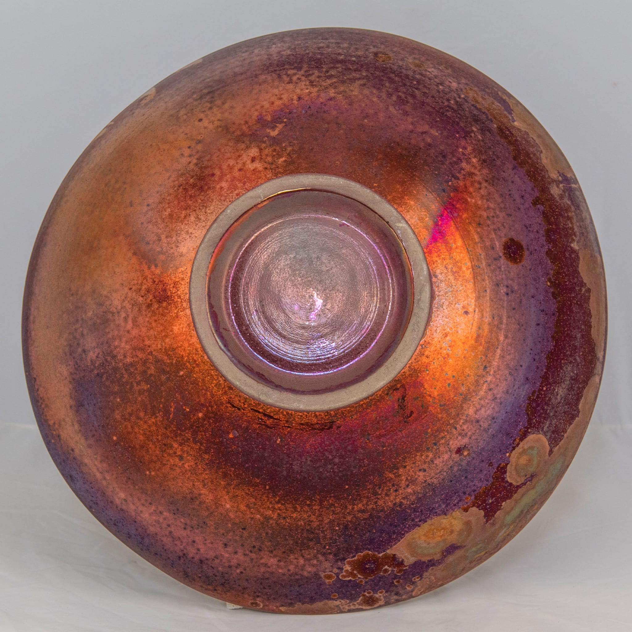 Copper Lustre Decorative Bowl  - Alternative view 1