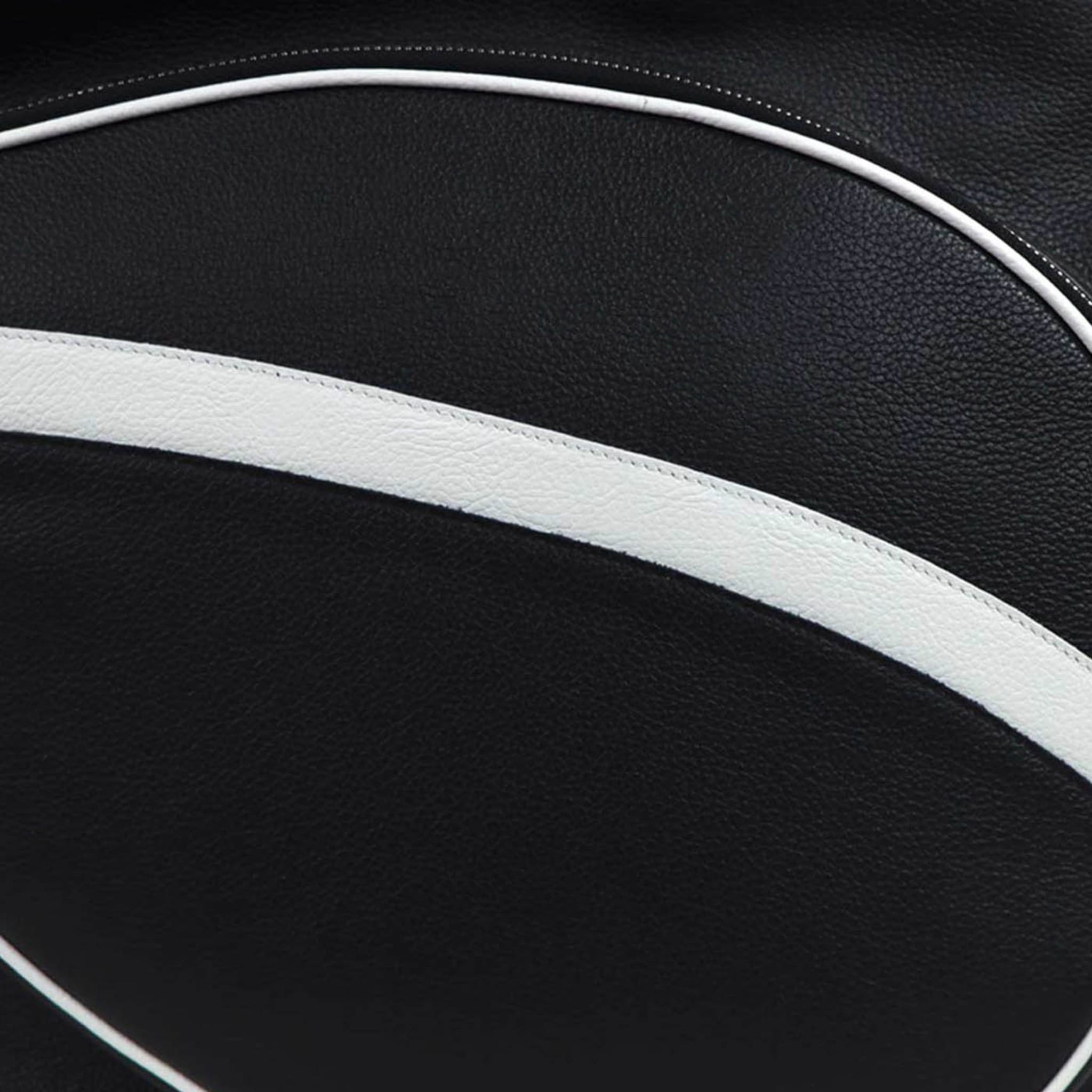 Sac Sport noir et blanc avec pochette en forme de raquette de tennis - Vue alternative 2