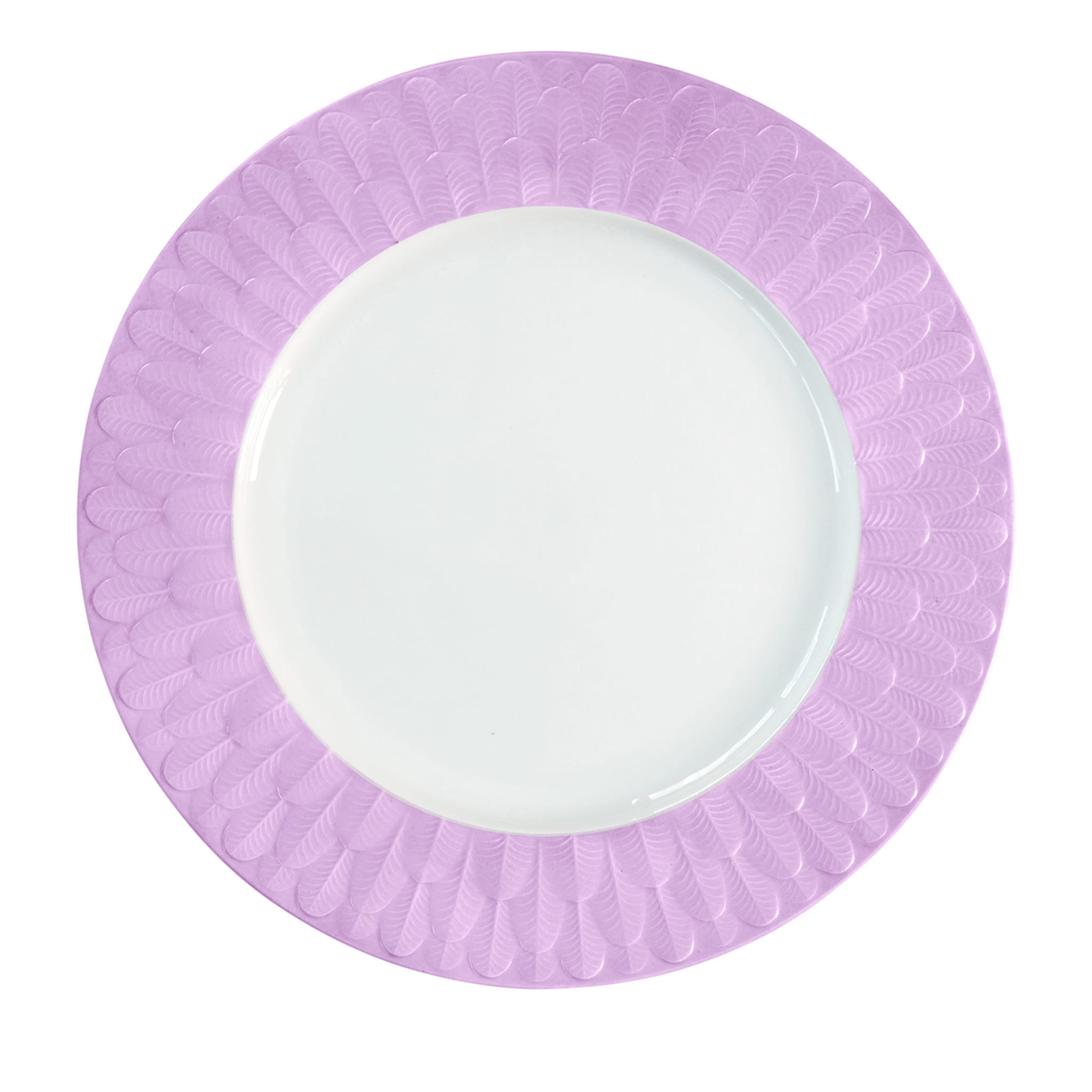 PEACOCK DINNER PLATE - LILAC - Main view