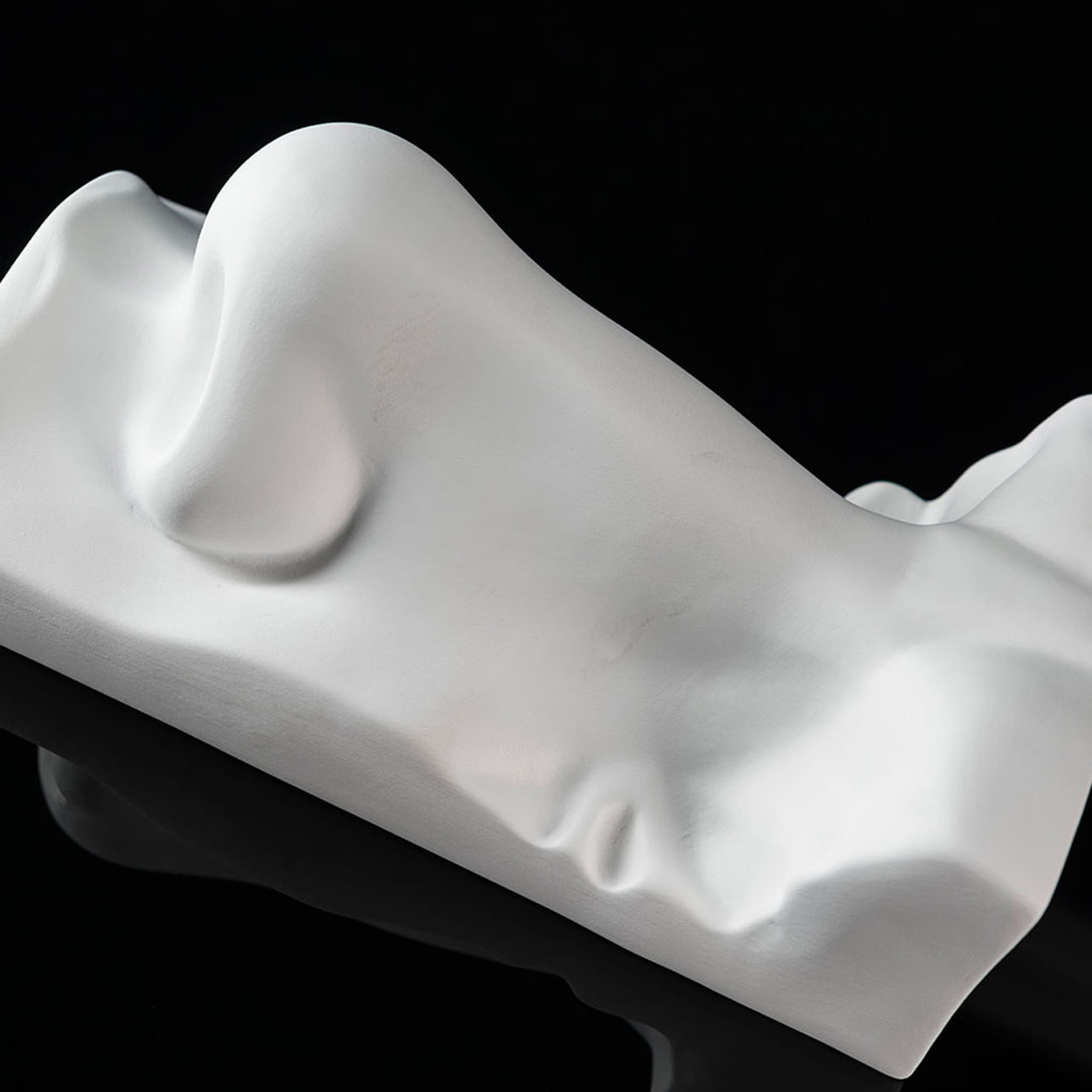 David's Nose White Sculpture - Alternative view 1