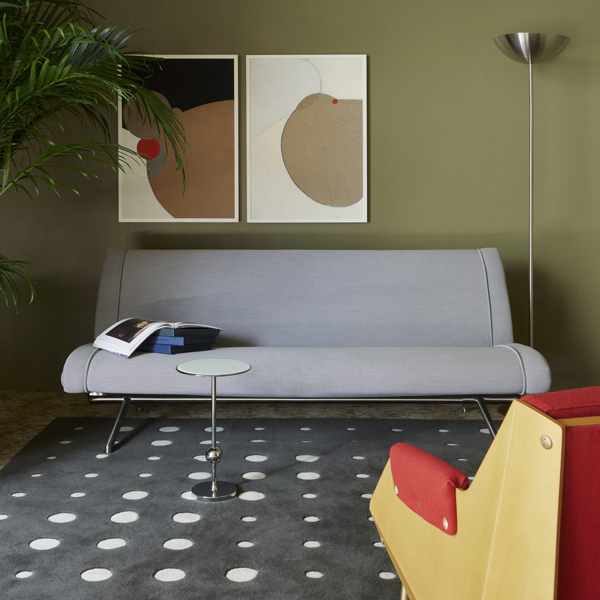 D70 Gray Sofa by Osvaldo Borsani - Alternative view 3