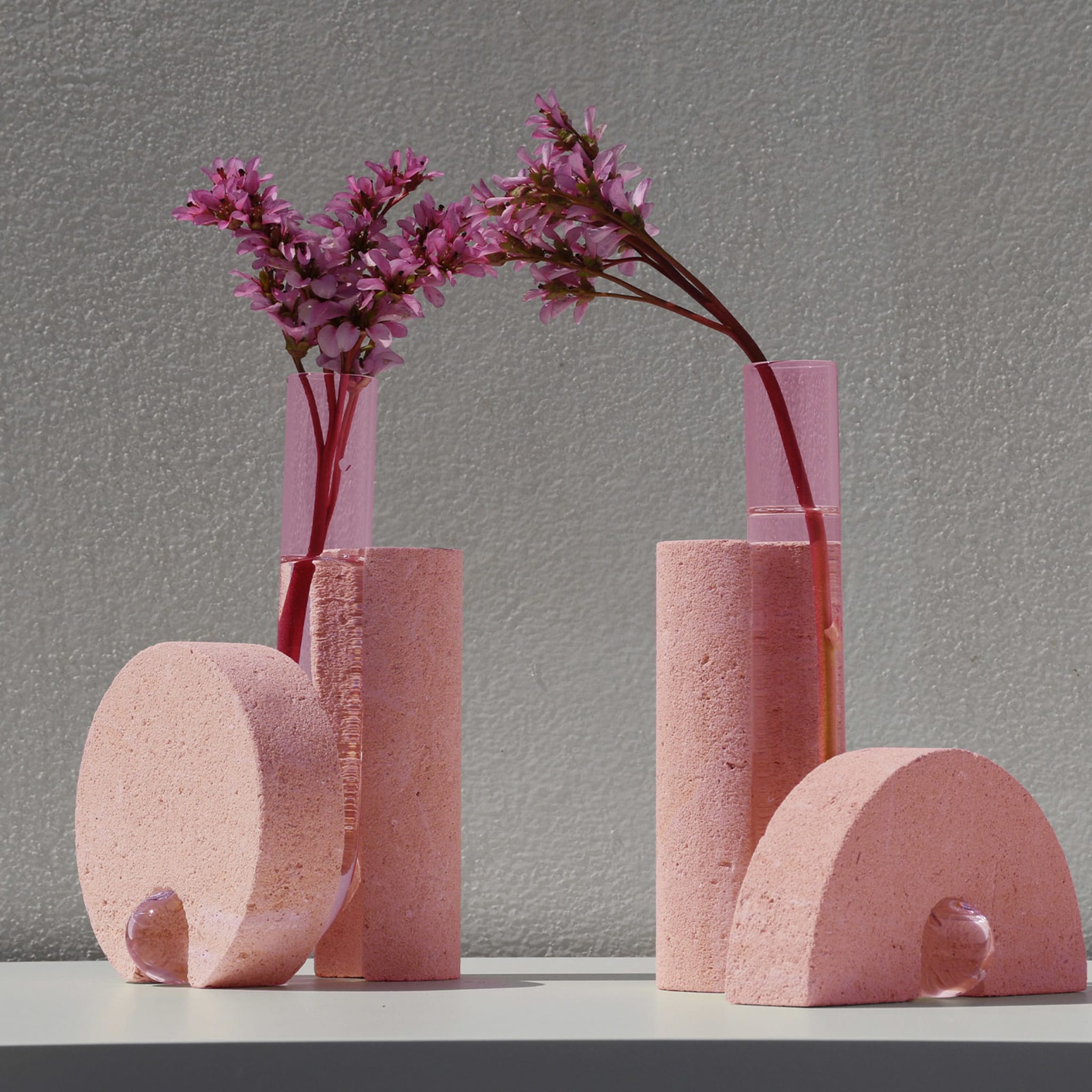 Cochlea Della Metamorfosi 2 Soils Pink Vase - Alternative view 4