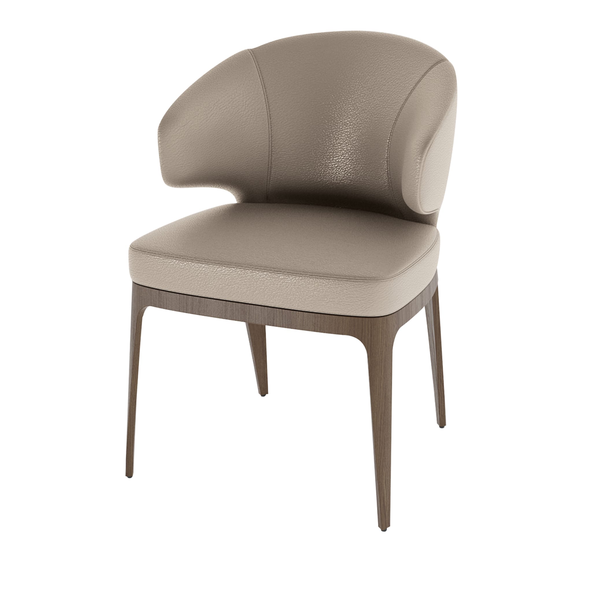 Celine Taupe Chair - Main view