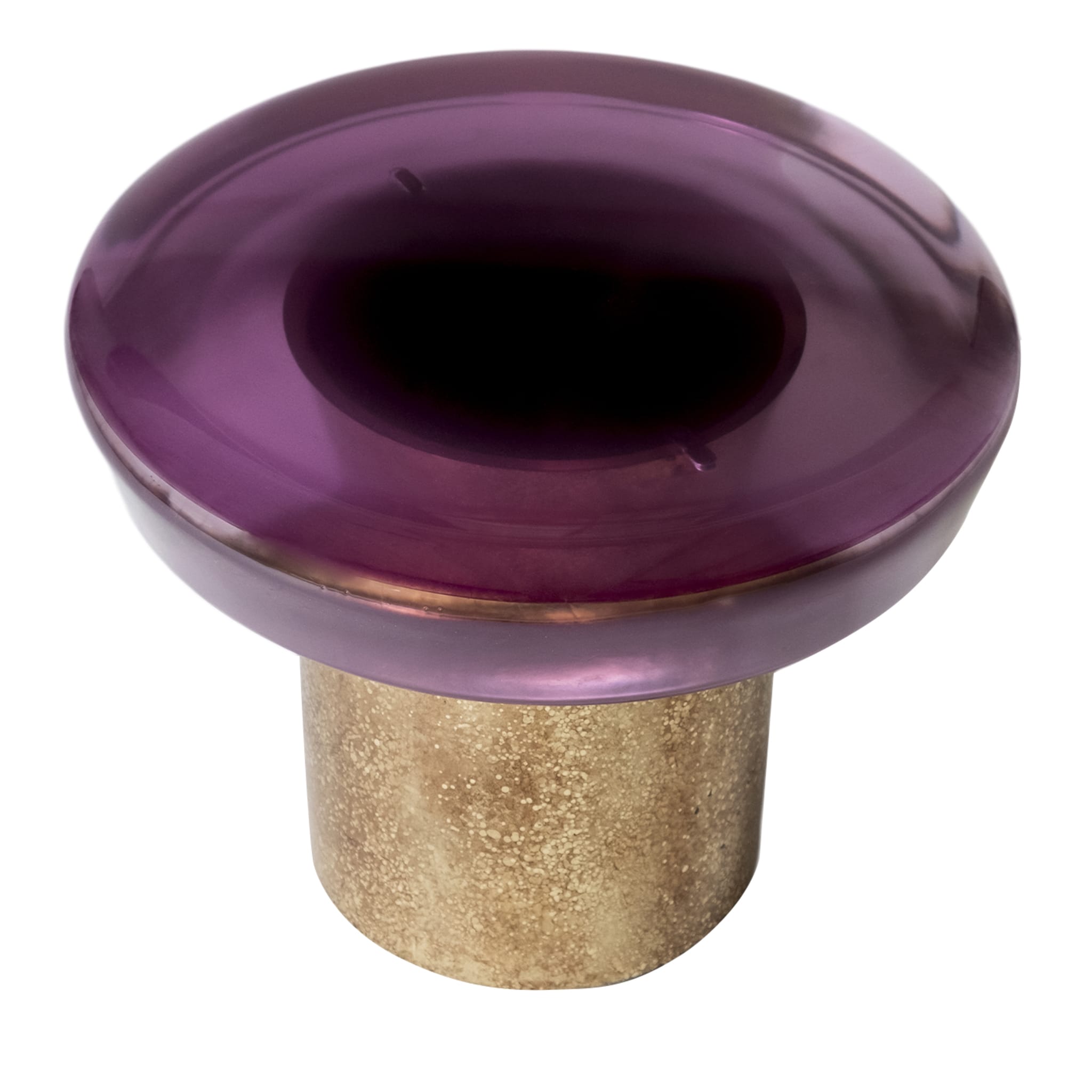 Rose Violet Jade High Coffee Table - Main view