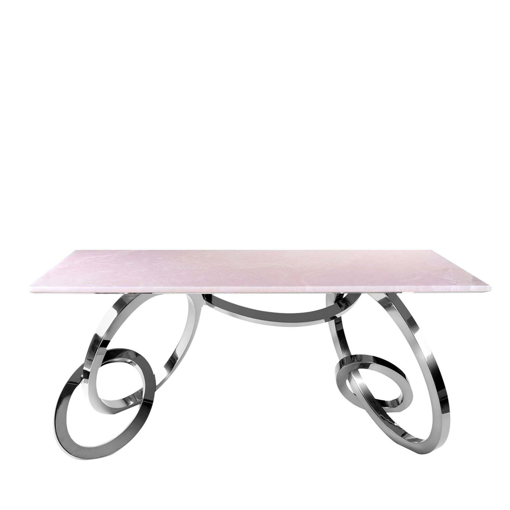 Bangles scrivania argento-rosa - Vista principale