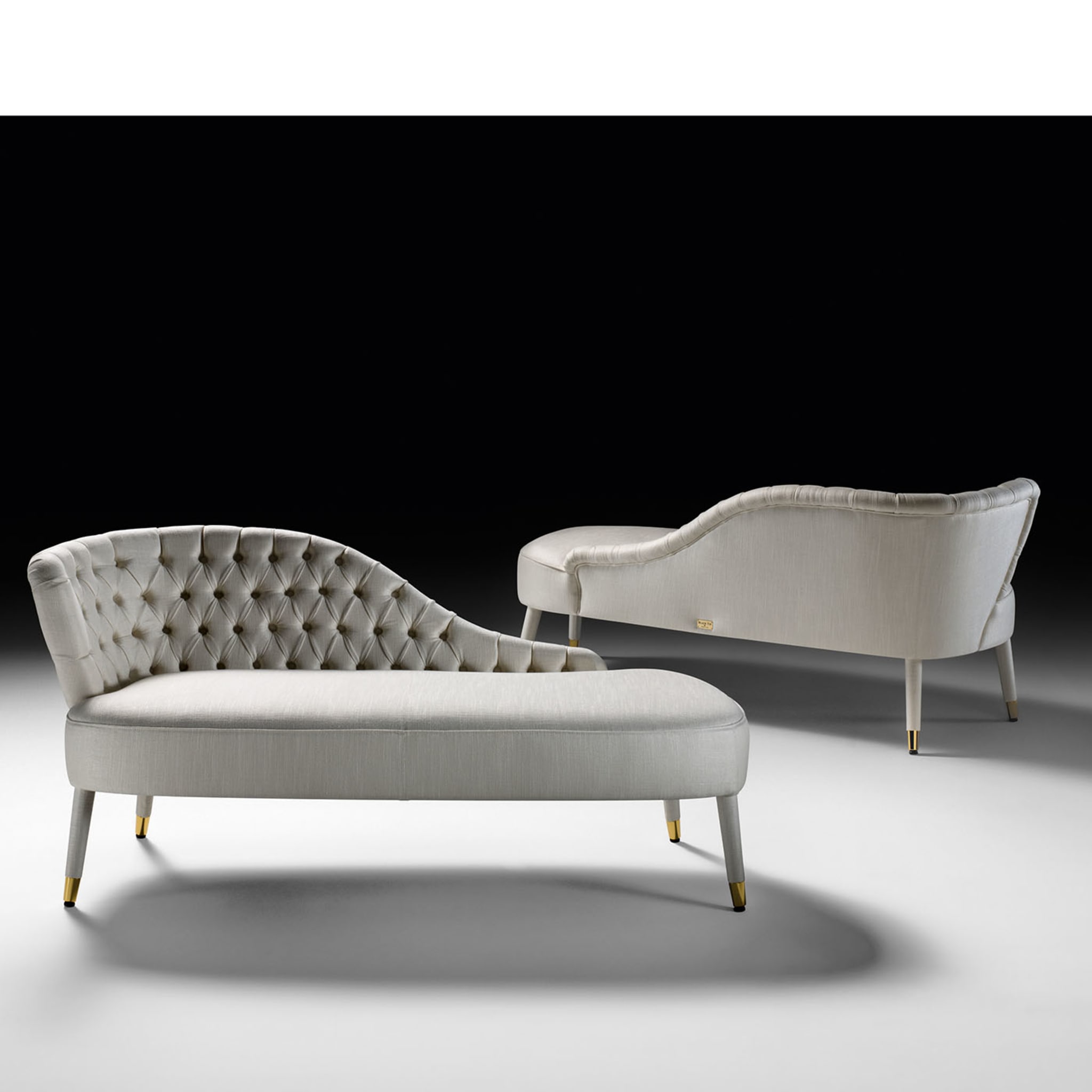 Penelope Asymmetrical Gray Sofa - Alternative view 1