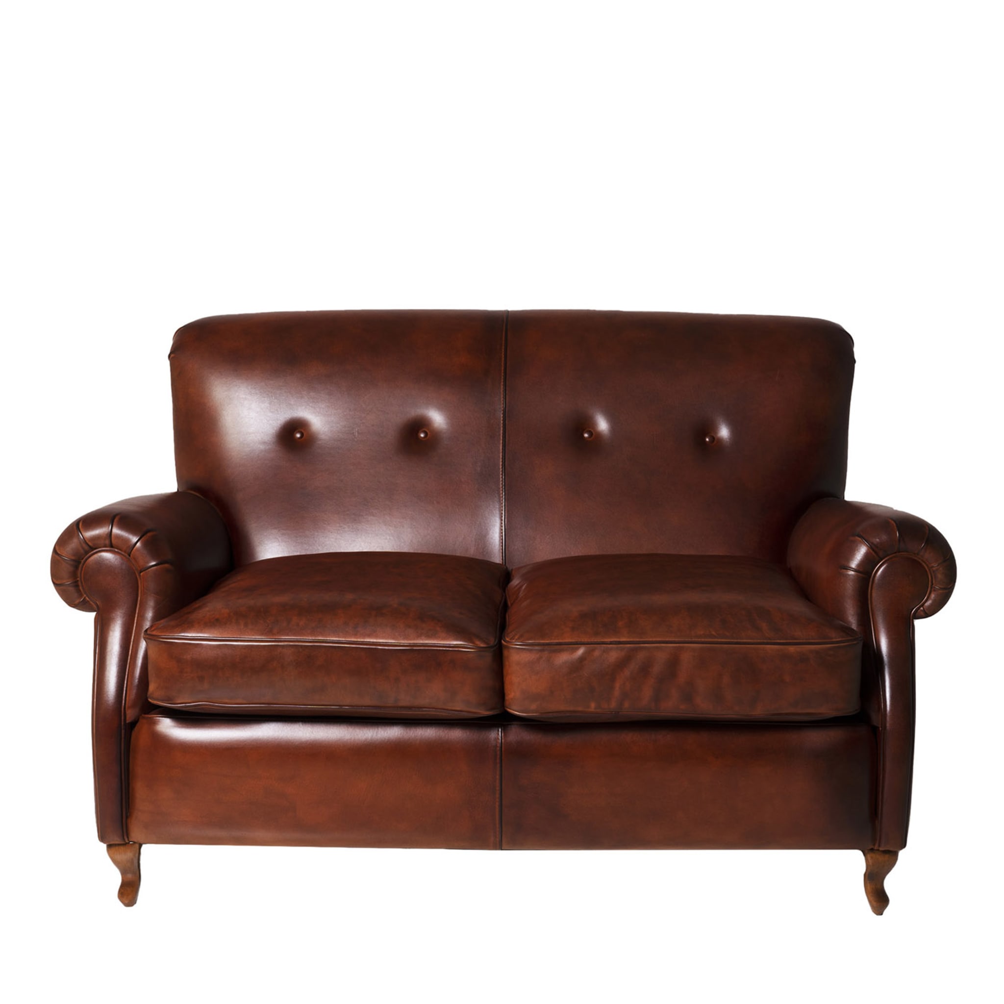 Roma Crust Leather Sofa  - Main view