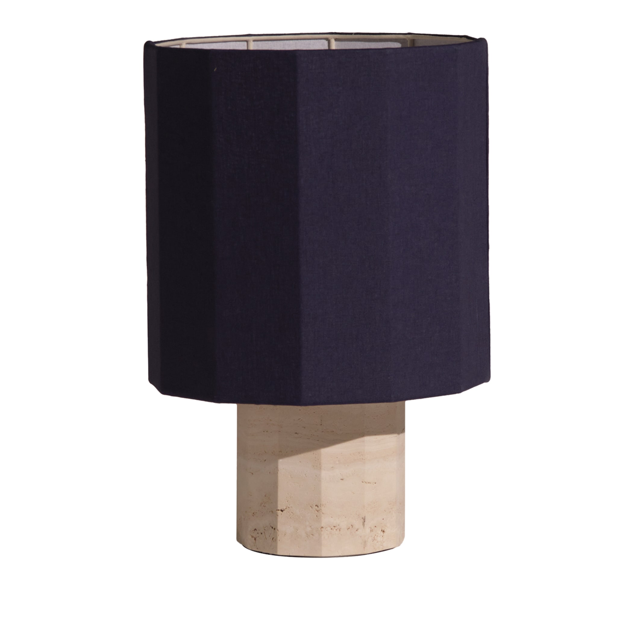 Roma Dodecagon Medium Blue Table Lamp - Main view