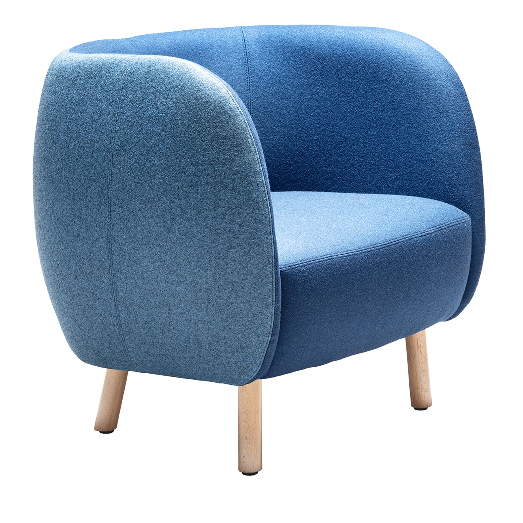 Mousse P Light Blue Chair - Main view