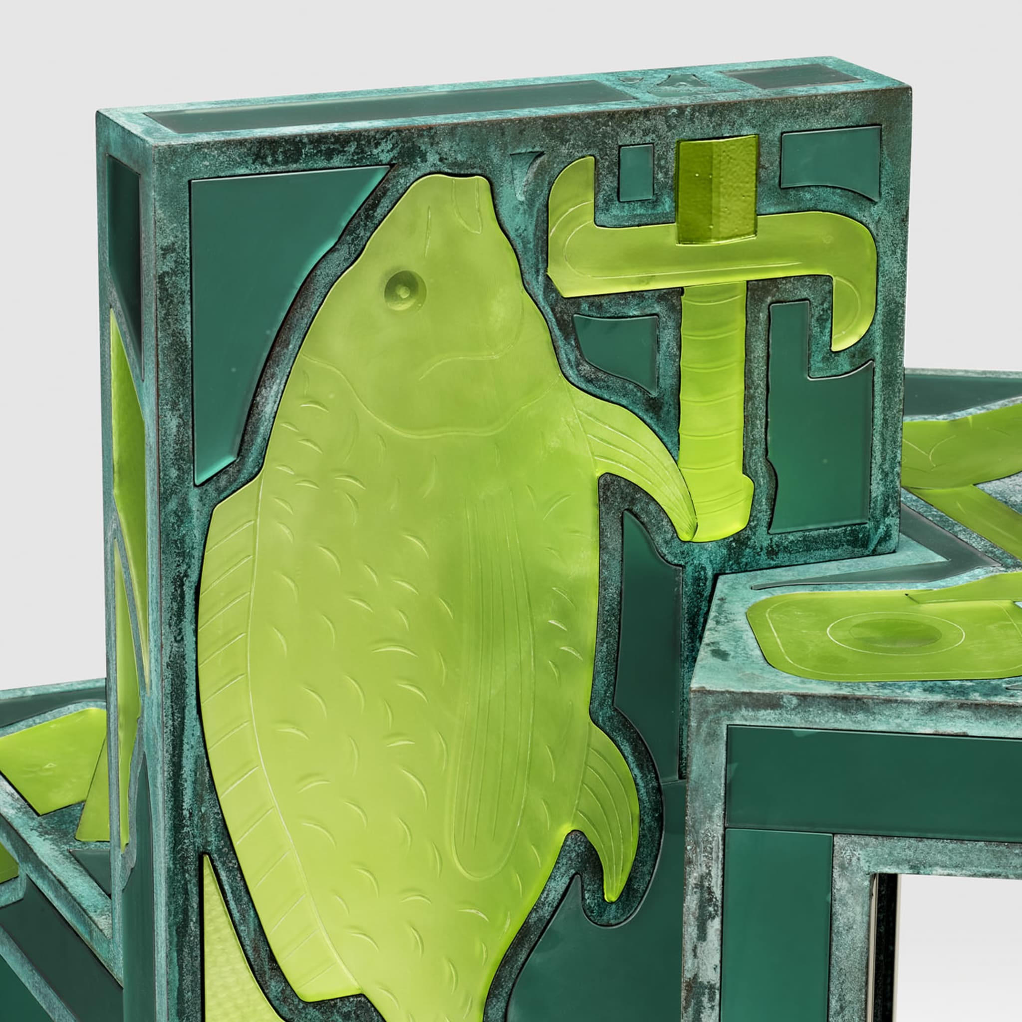 Past Green Chair By Leo De Carlo - Alternative view 1
