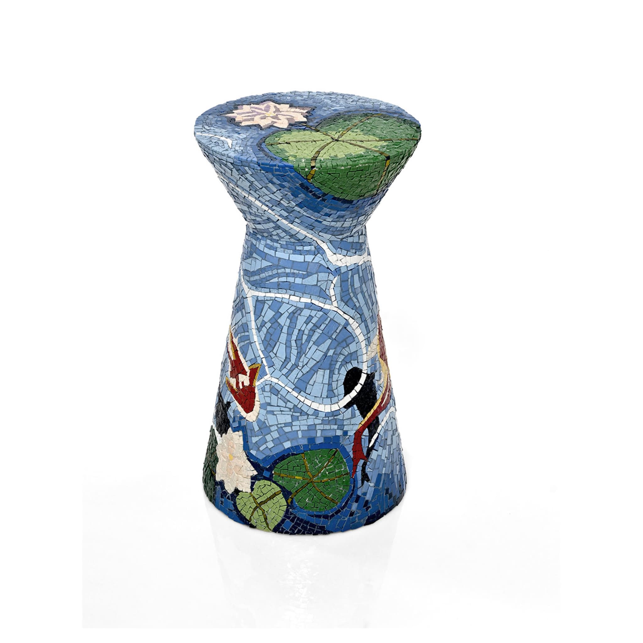 Carpe Diem Handmade Mosaic Stool By Michela Nardin - Alternative view 3