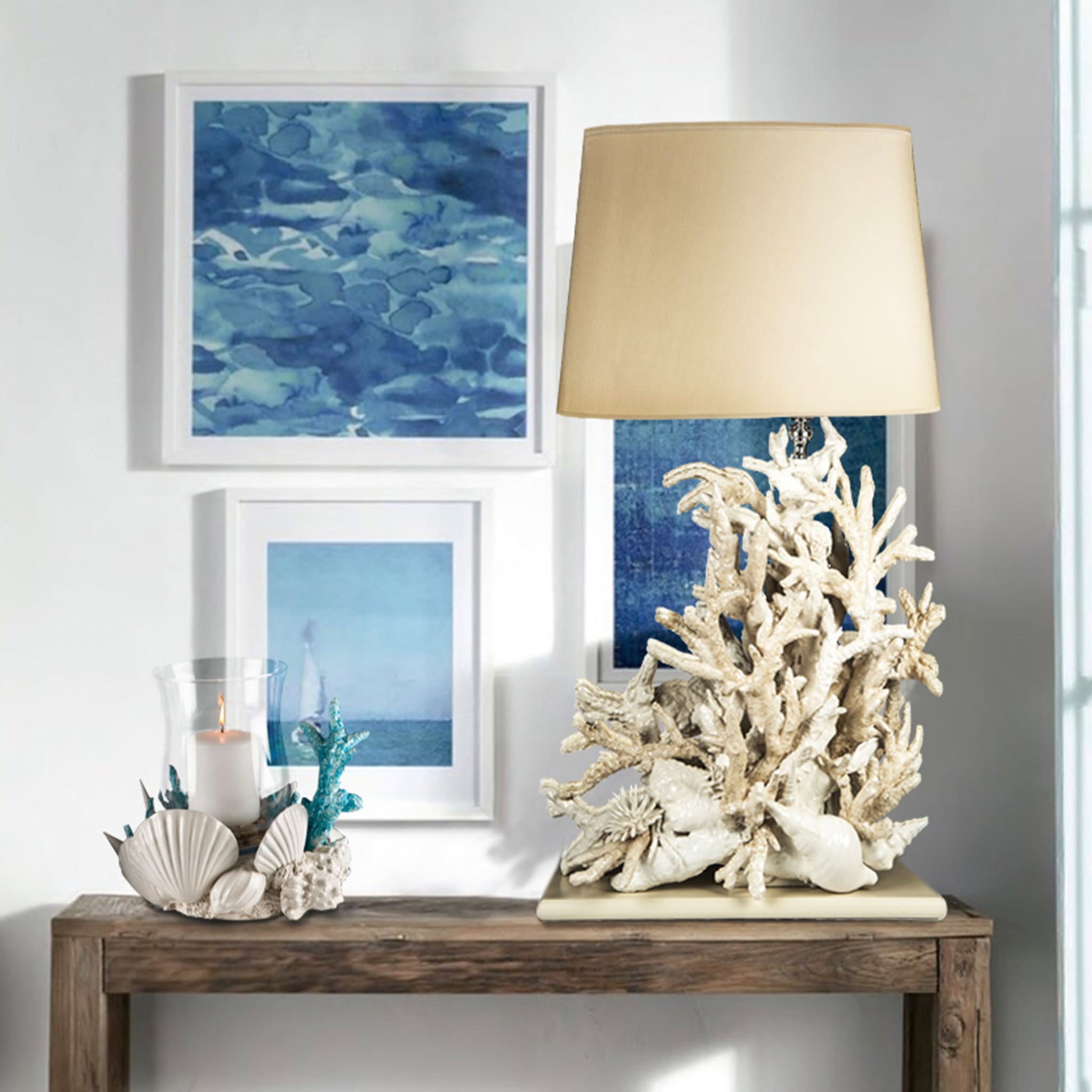 Coralli Beige Table Lamp by Antonio Fullin - Alternative view 1