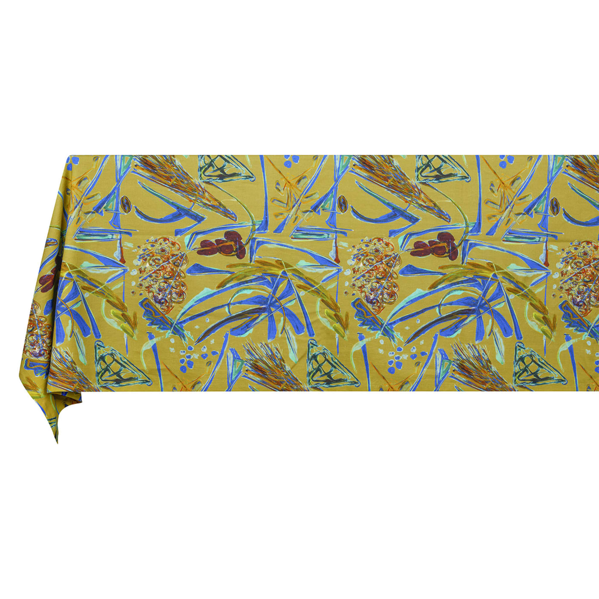 Panarea linen cotton tablecloth - Alternative view 1