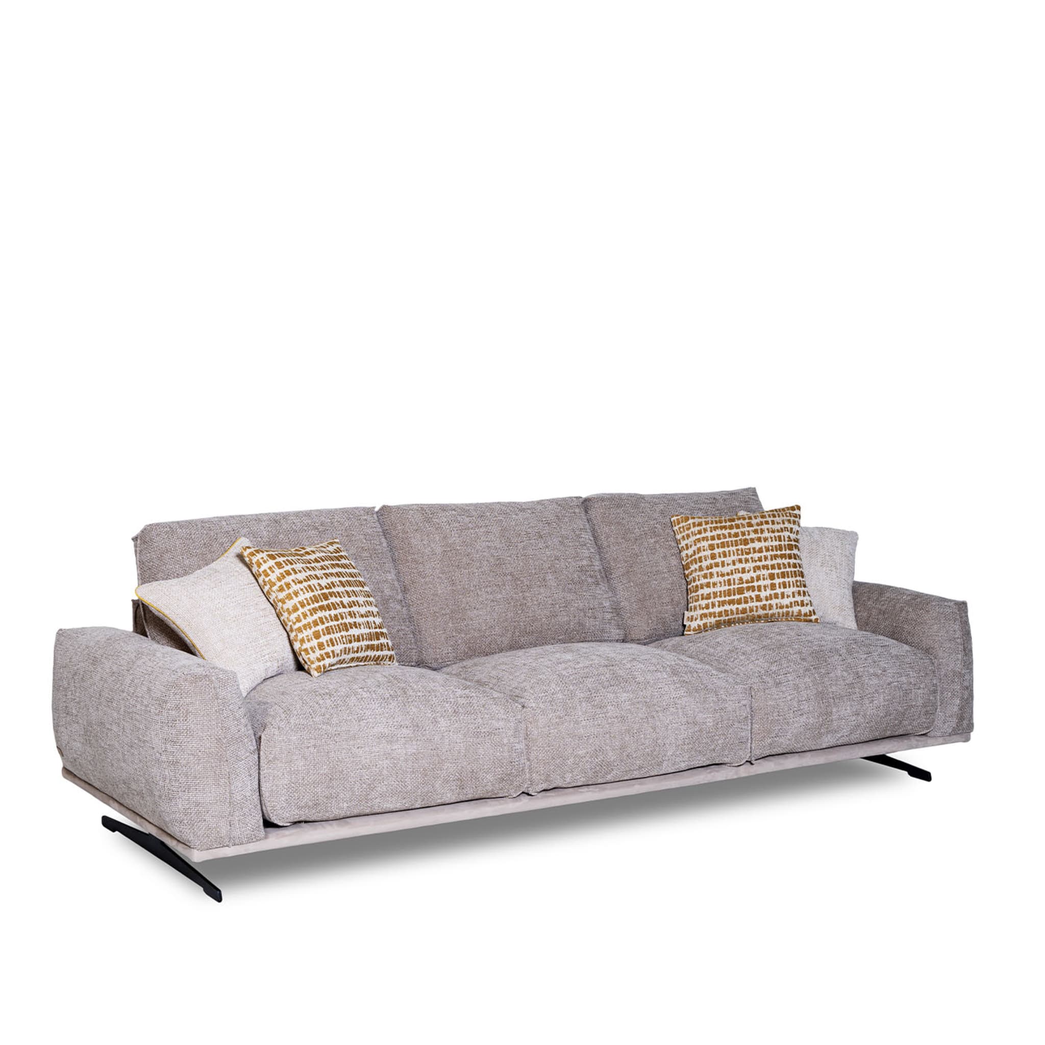Boboli 3 Seater Gray Sofa - Alternative view 1