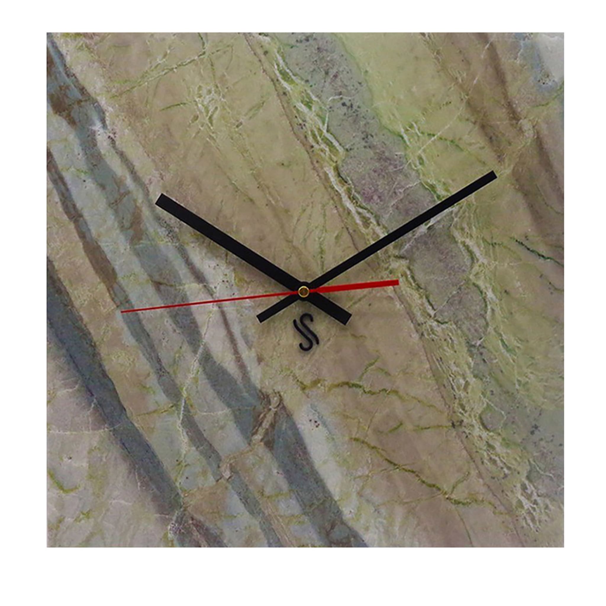 Reloj de pared cuadrado extrapequeño Corteccia - Vista principal