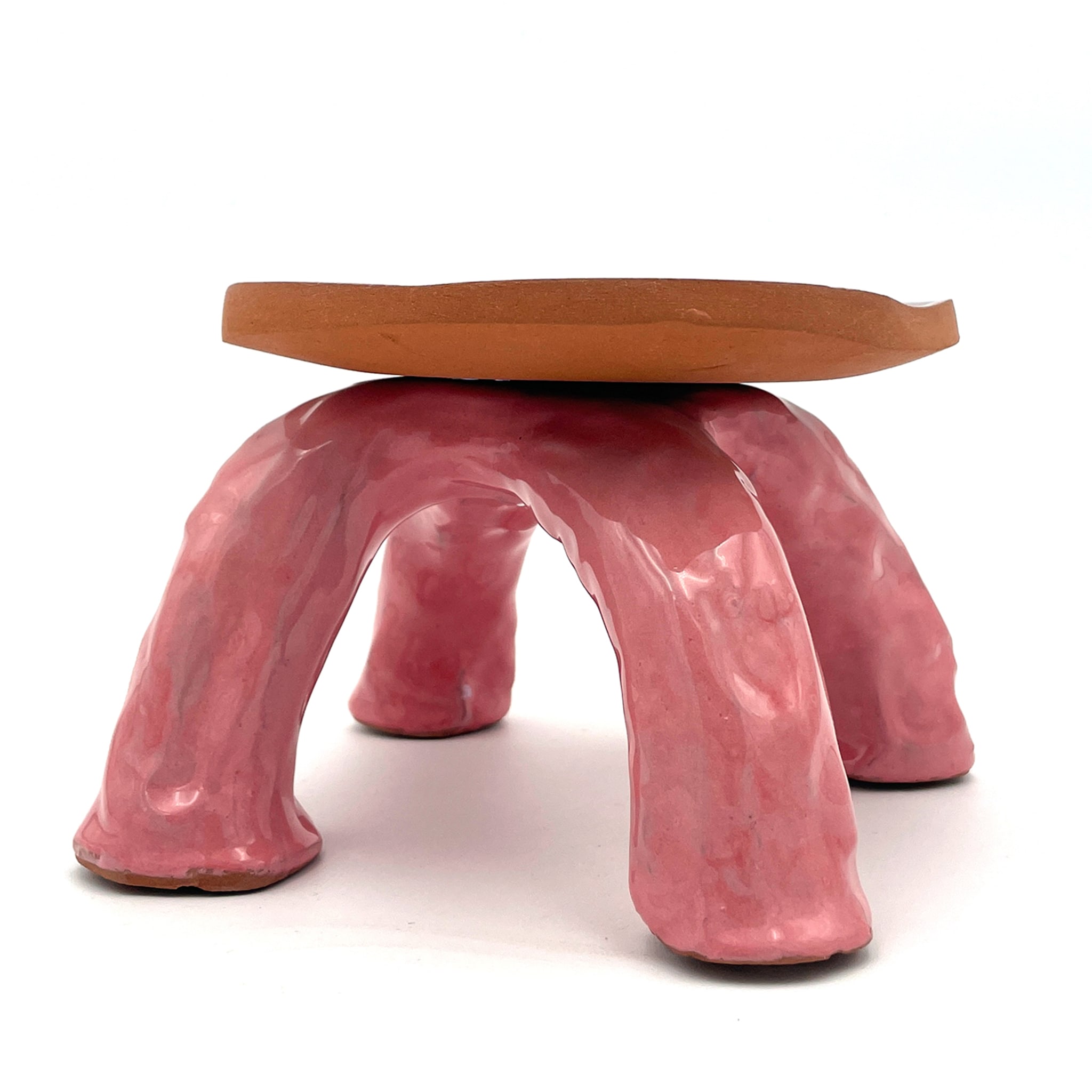 Fungo 4-legged Pink and Lilac Cake Stand - Alternative view 4