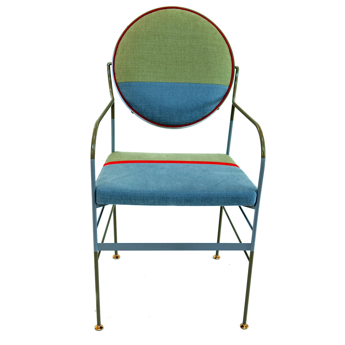 Luigina Serra Sage and Light Blue Chair - Sotow