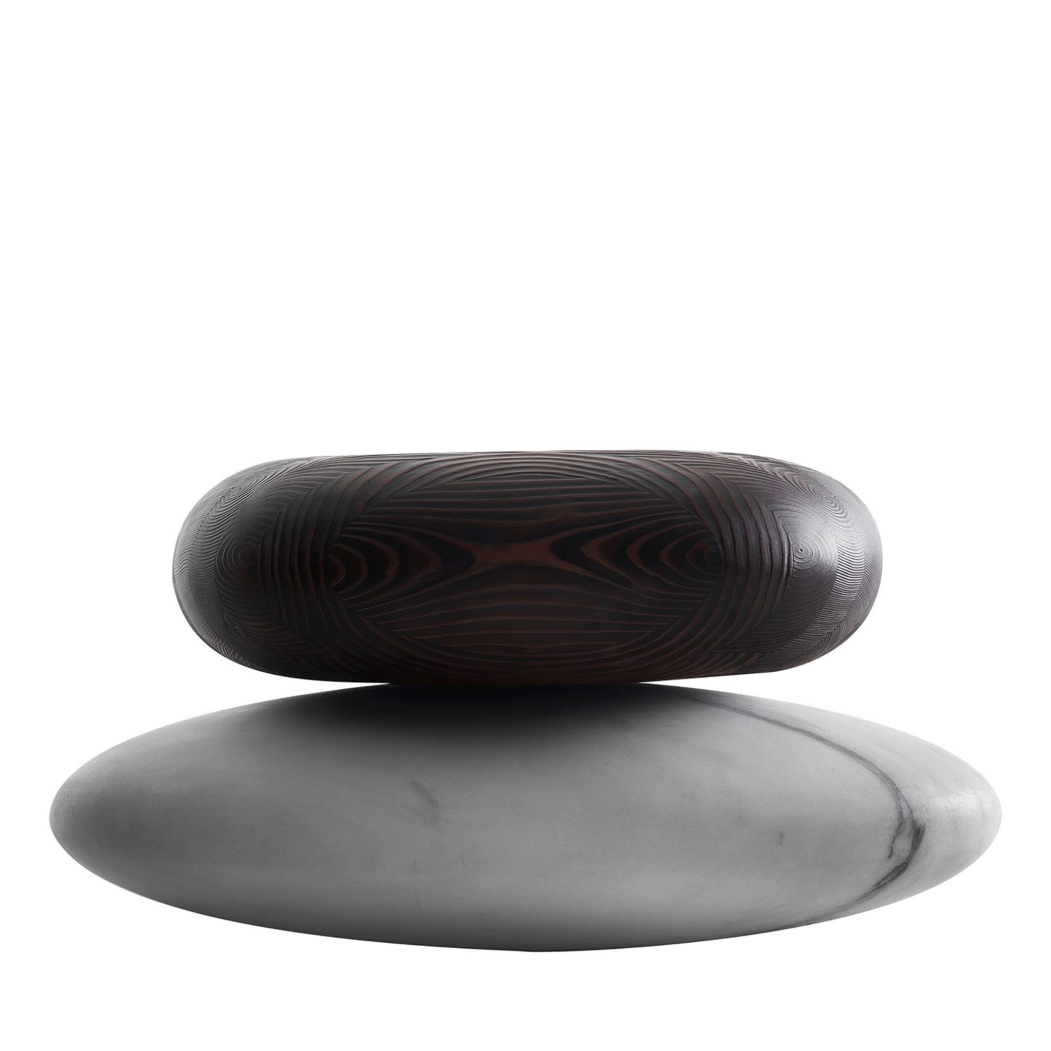 Pavé Stone Large Coffee Table and Seat by Enzo Berti - Vue principale