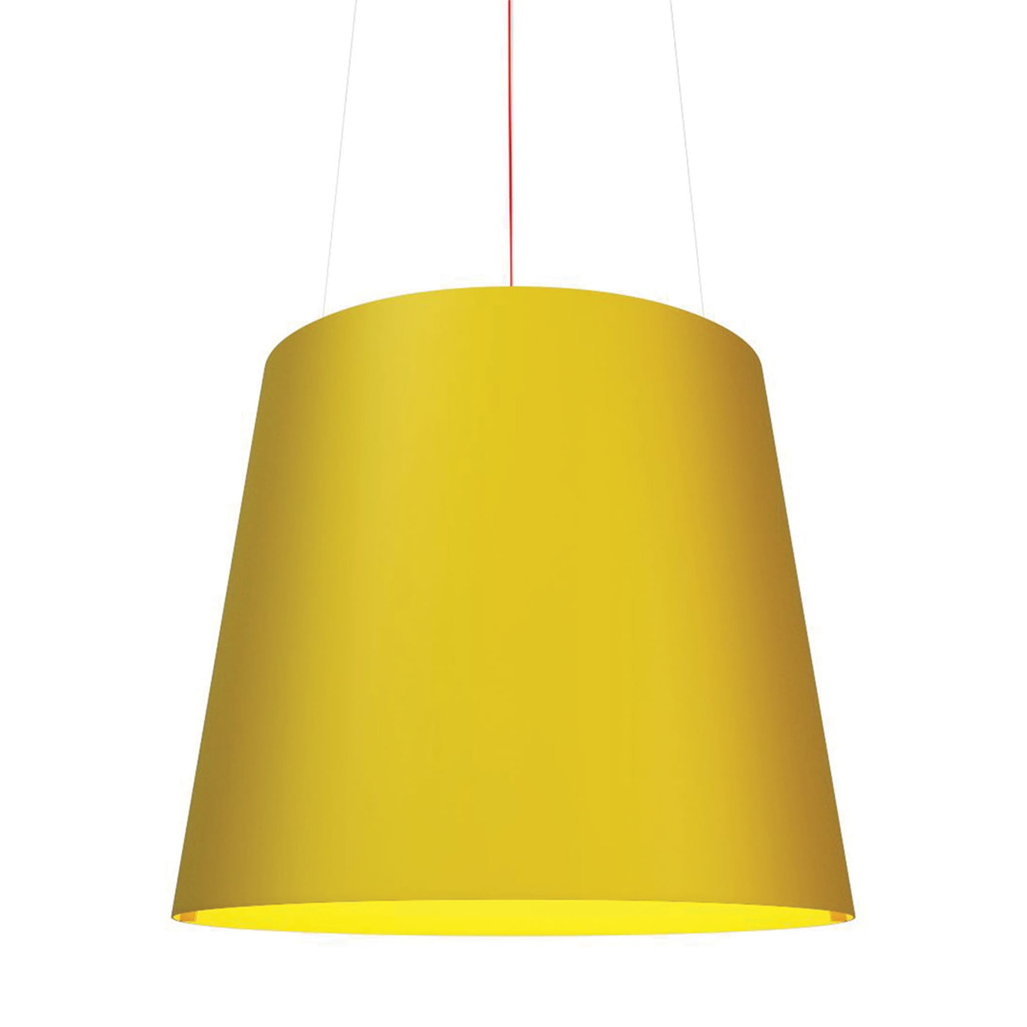 Yellow Demì Air L Pendant Lamp - Main view