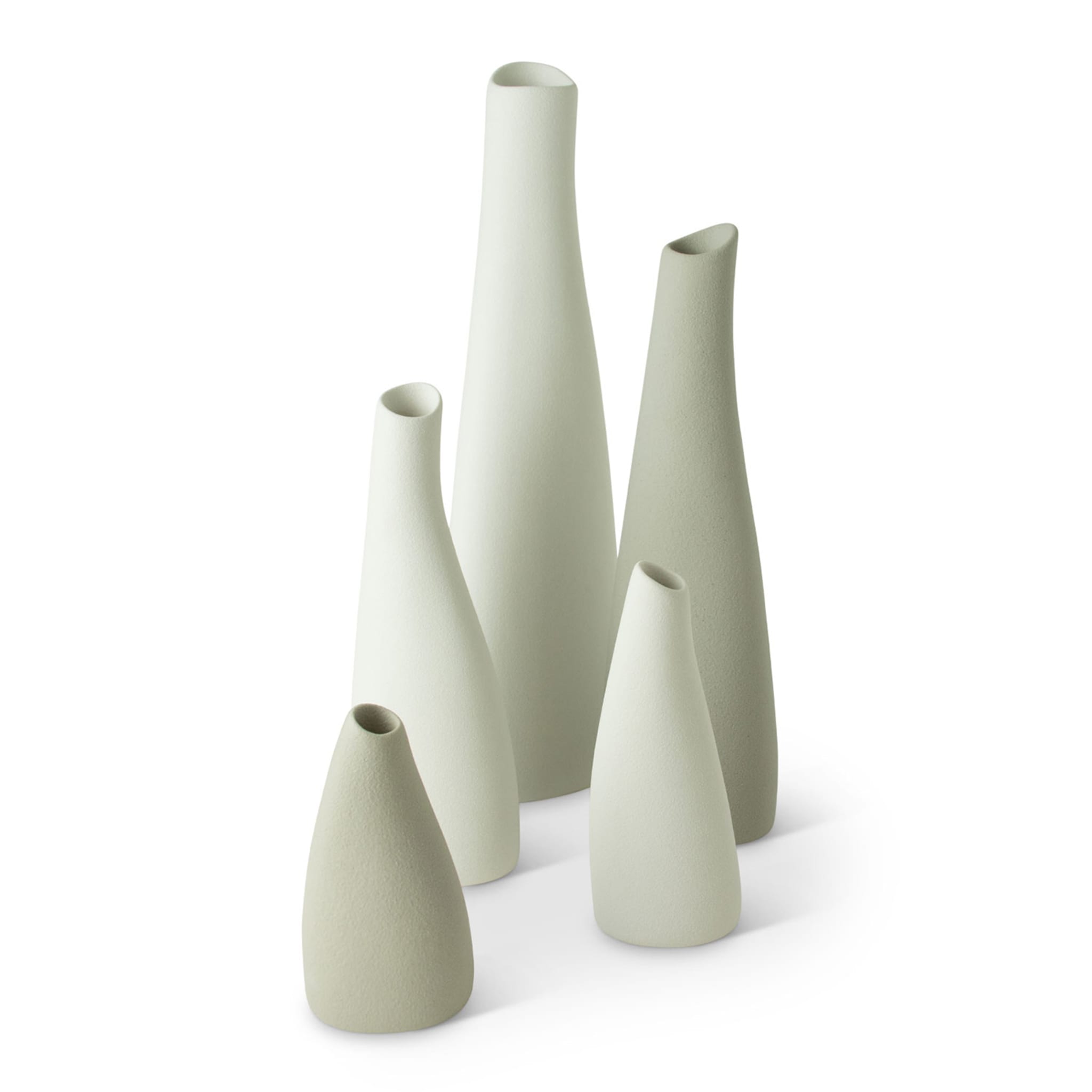 Set of 2 ice Bottle vases - Alternative view 3