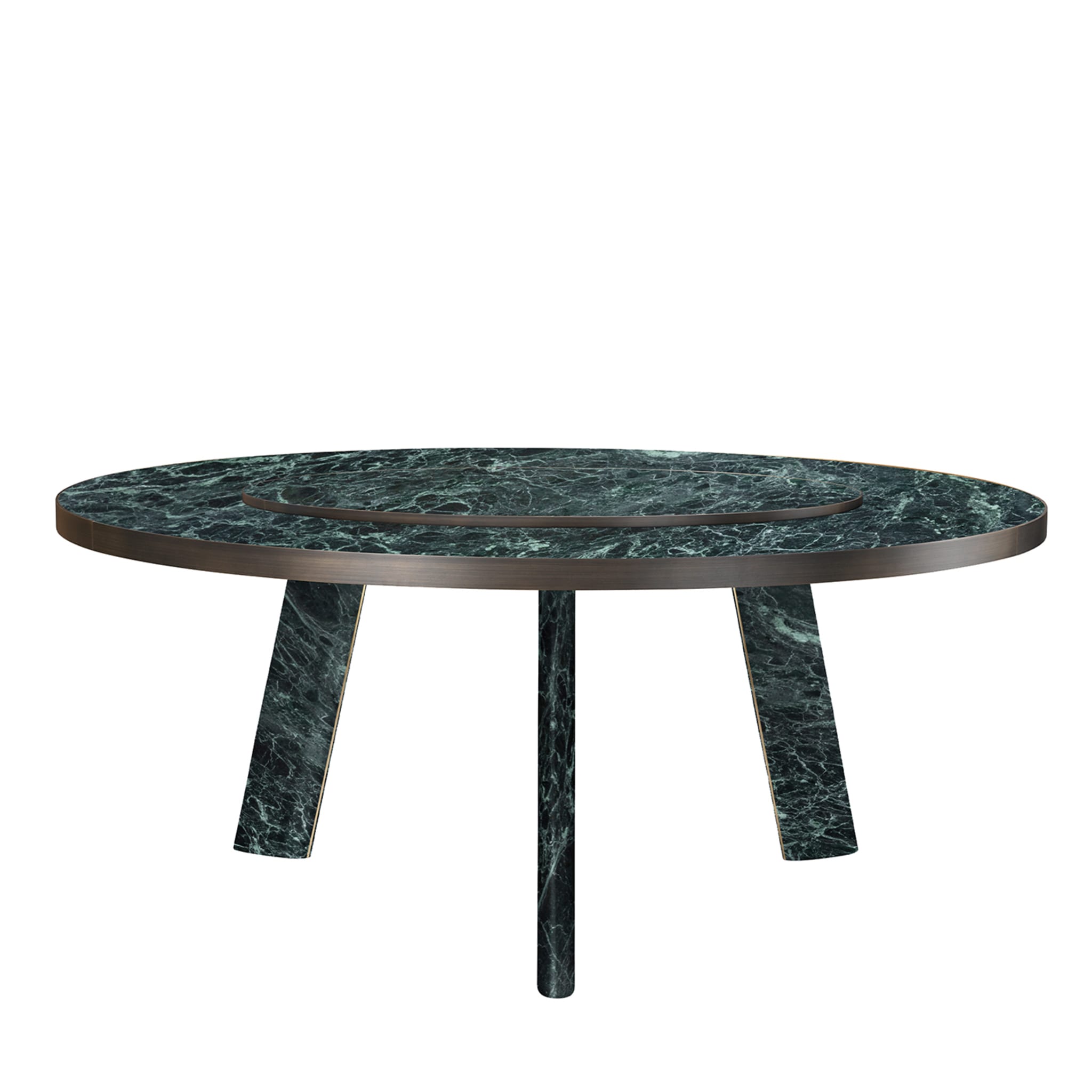 Native Verde Alpi Round Dining Table by Stefano Giovannoni - Main view