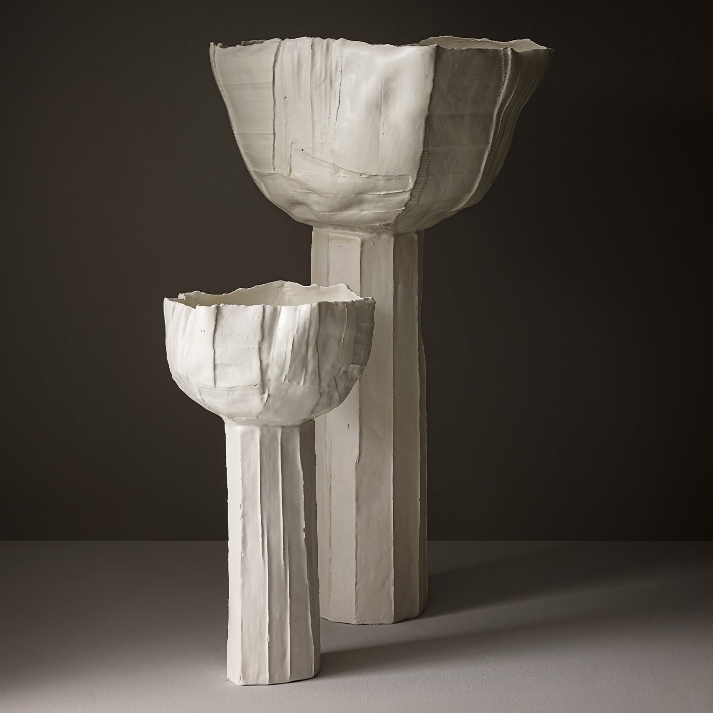 RANUNCOLO white vase #2 - Paola Paronetto