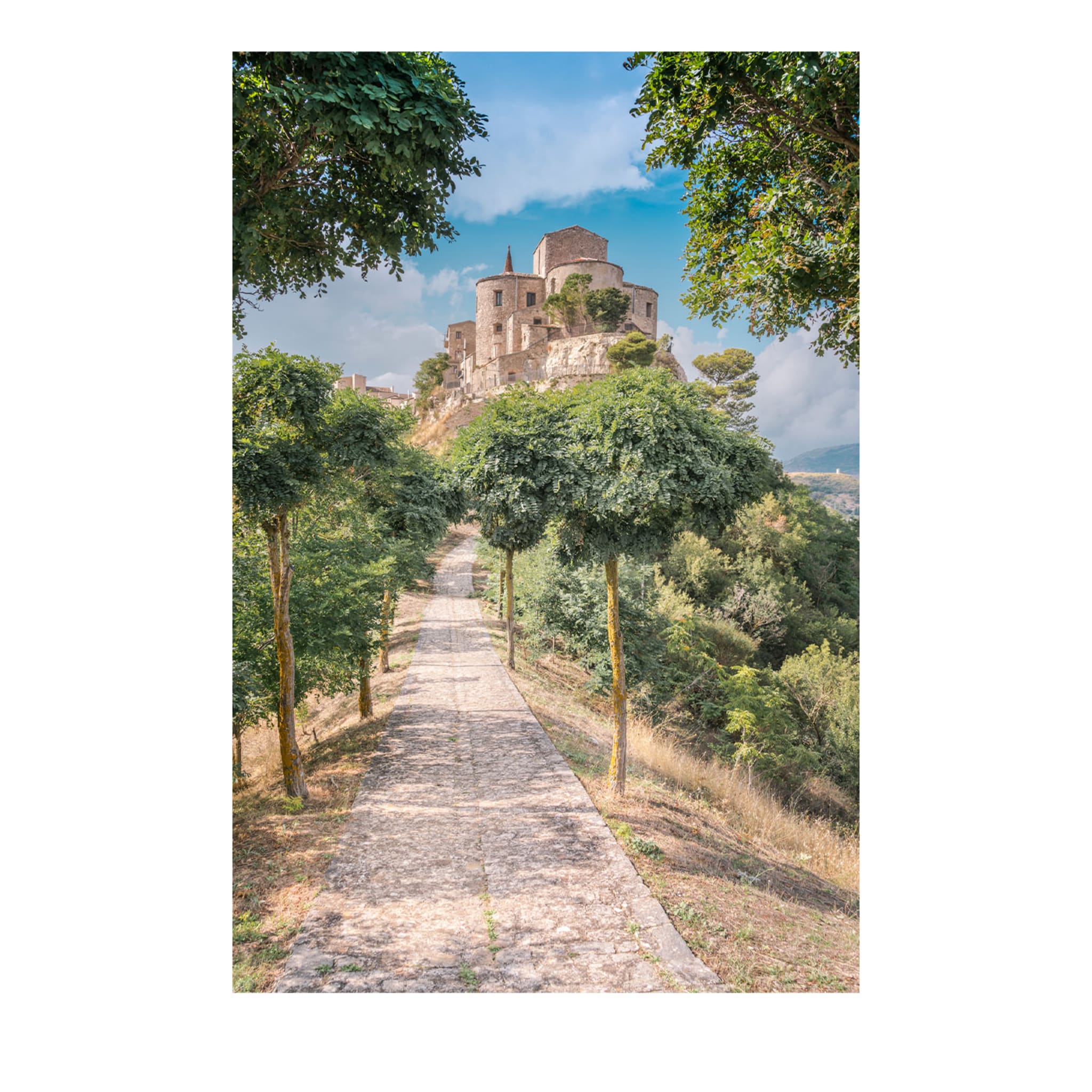 Path to Petralia Photographic Print - Vue principale