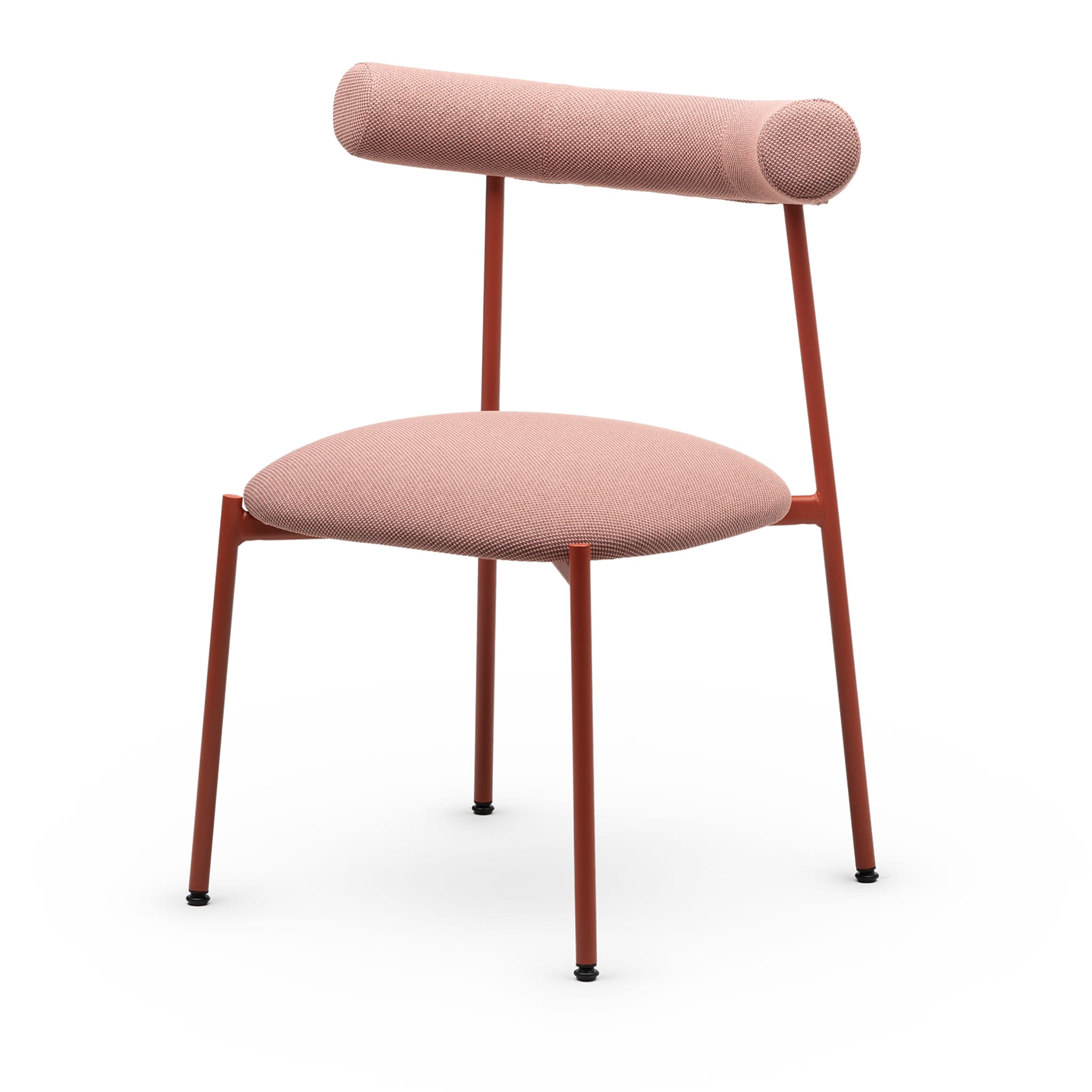 Pampa S Pink & Brick-Red Chair by Studio Pastina - Alternative view 1