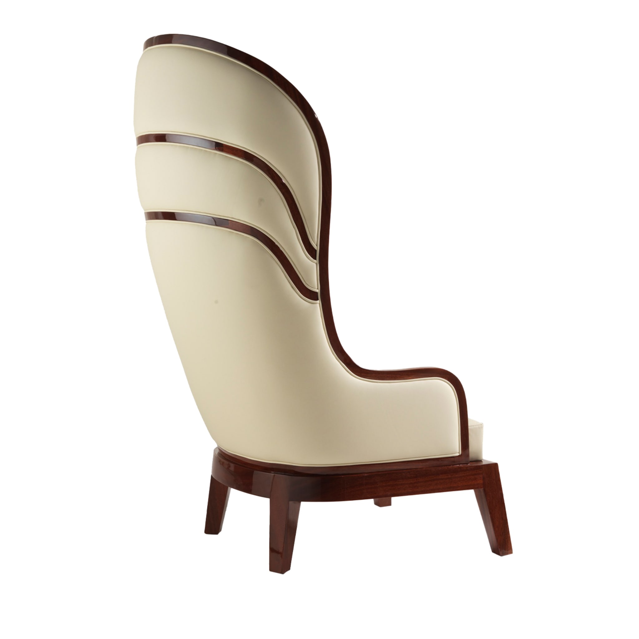 Admiral Cream Tall Armchair By Archer Humphryes Architects - Main view