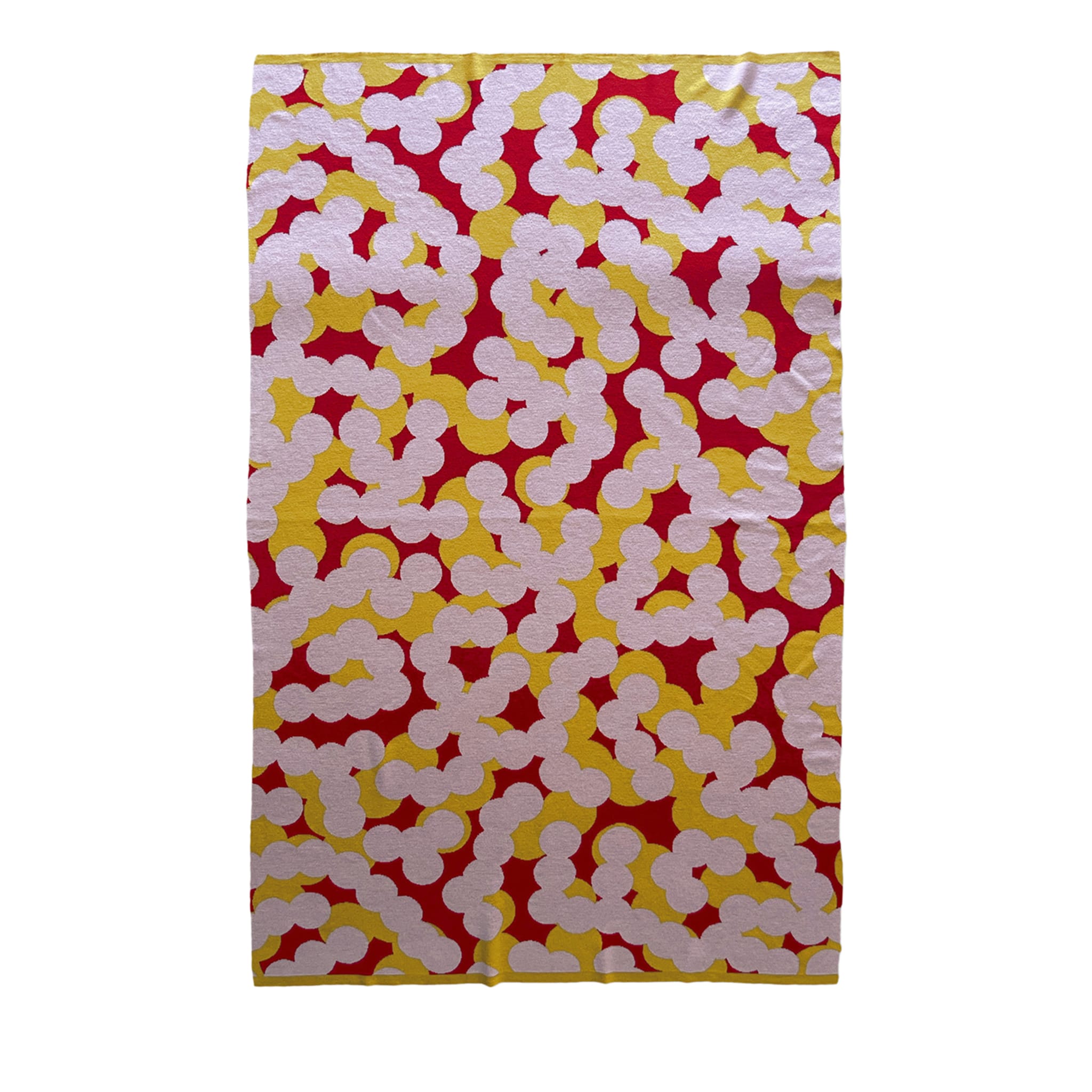 Trip 2 Mehrfarbige Decke/Wandteppich von Serena Confalonieri - Hauptansicht