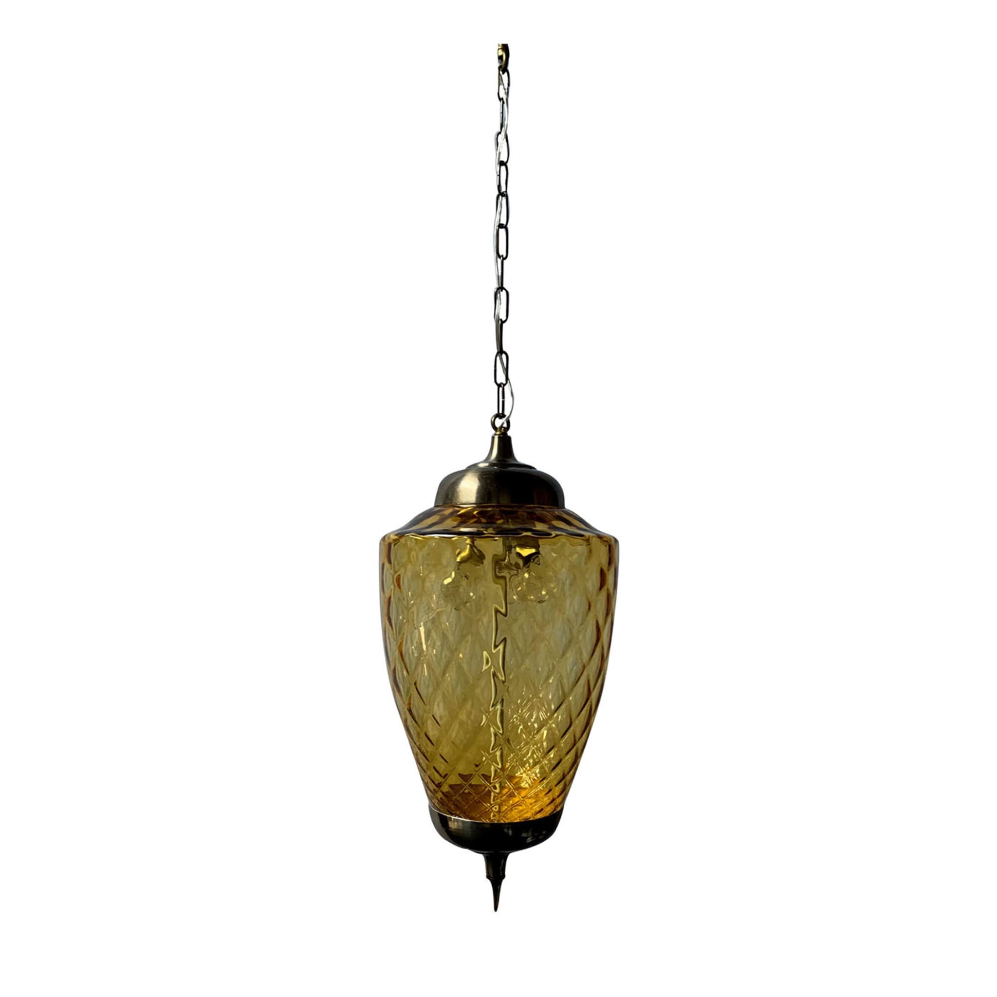 Amber Lantern Pendant Lamp - Main view