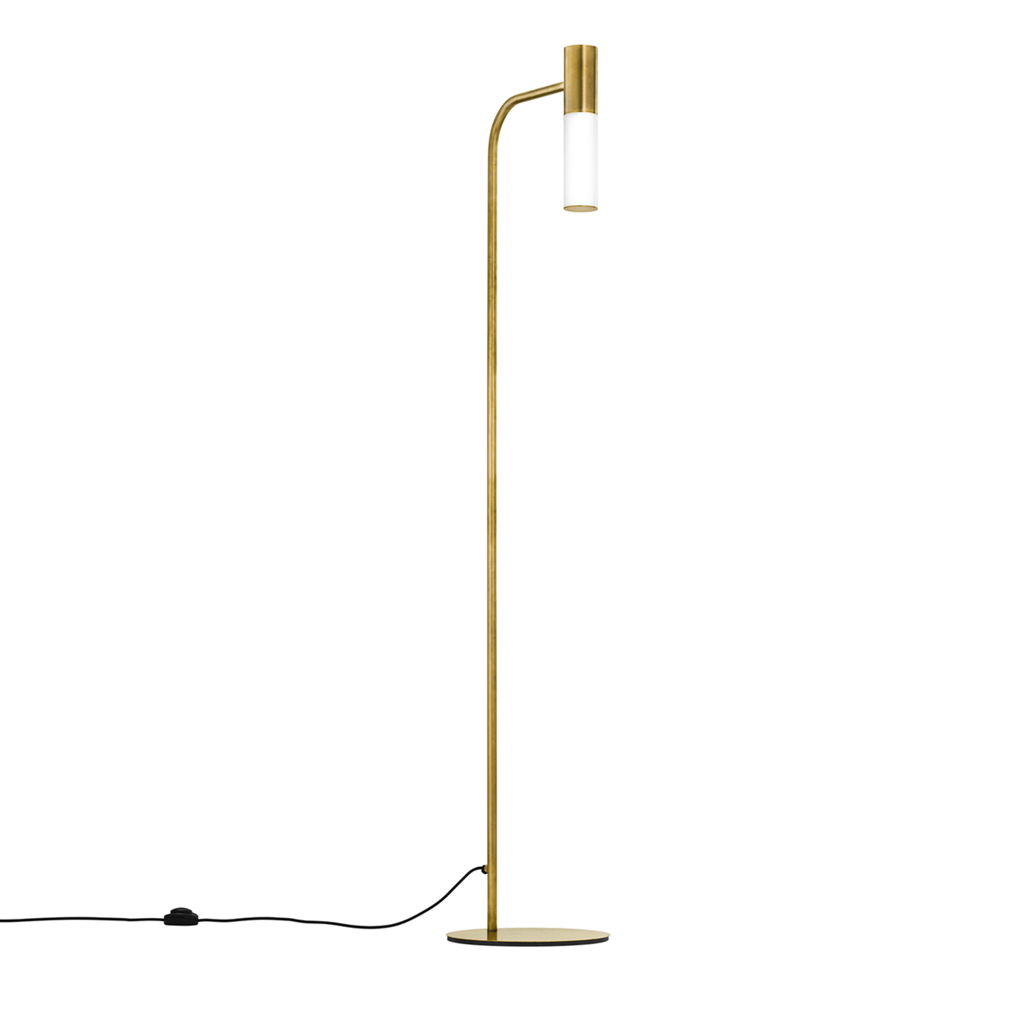 Etoile Natural Brass Floor Lamp - Alternative view 2