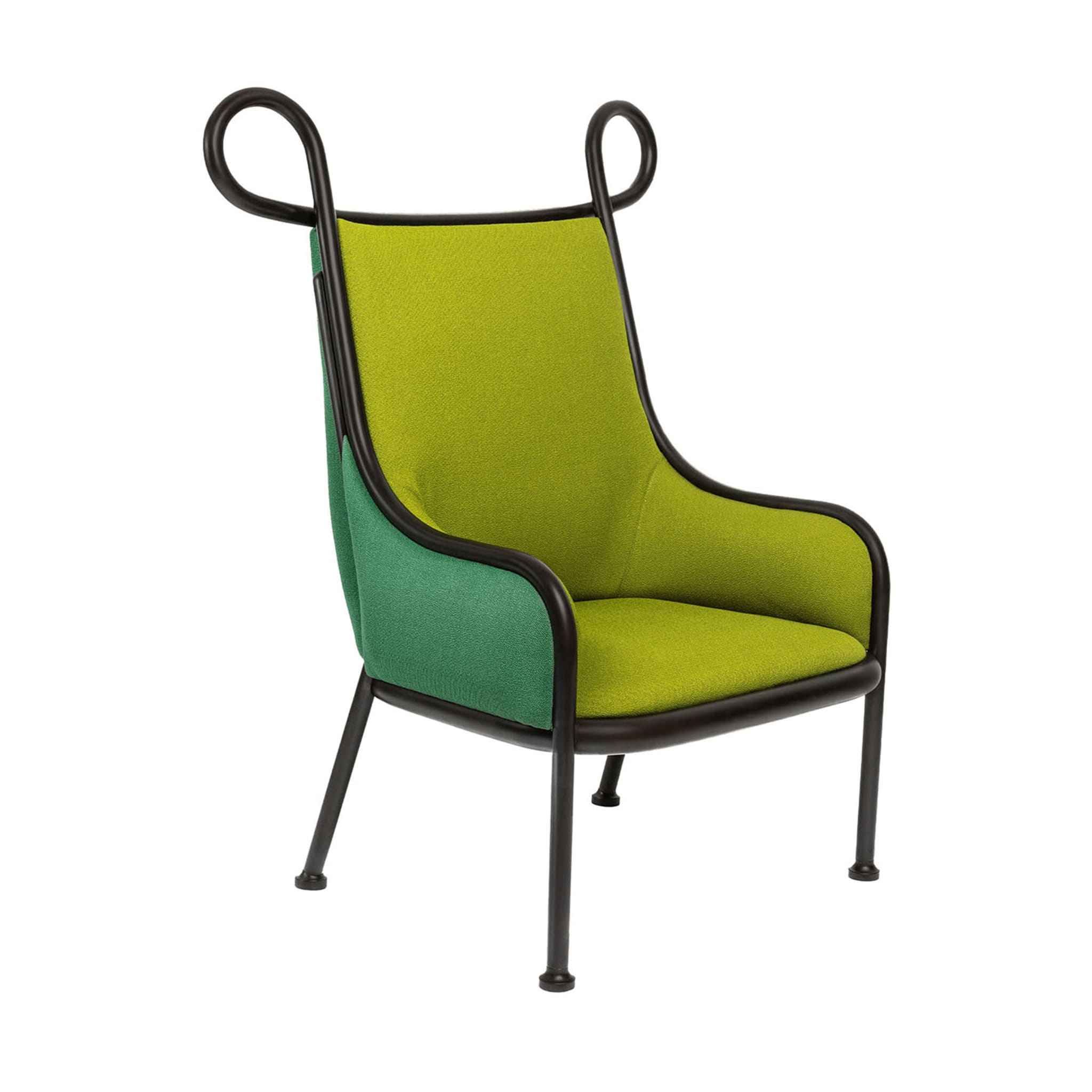 Mickey Green Lounge Chair by India Mahdavi - Main view