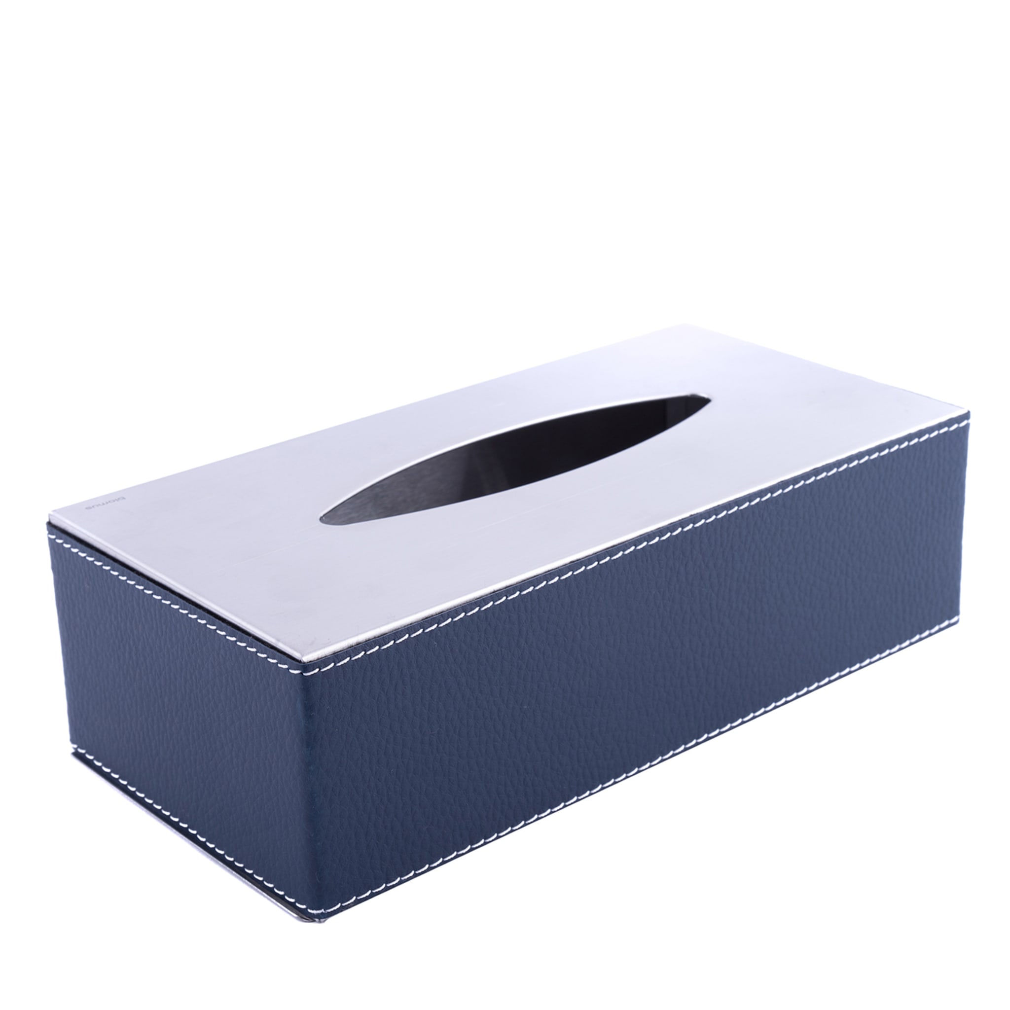 Rectangular Blue Kleenex Holder - Main view