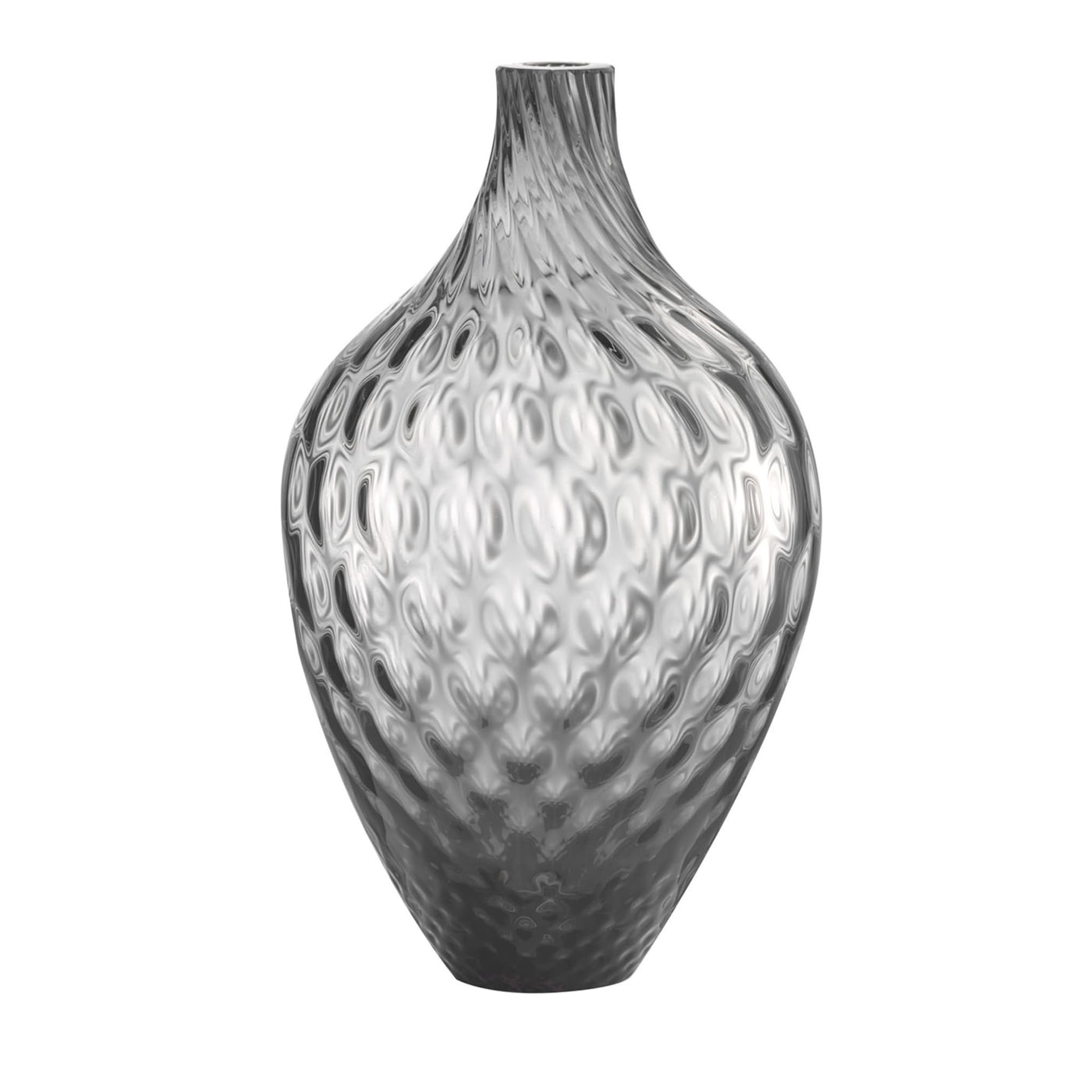 Samarcanda Große Balloton Grau Dekorative Vase - Hauptansicht