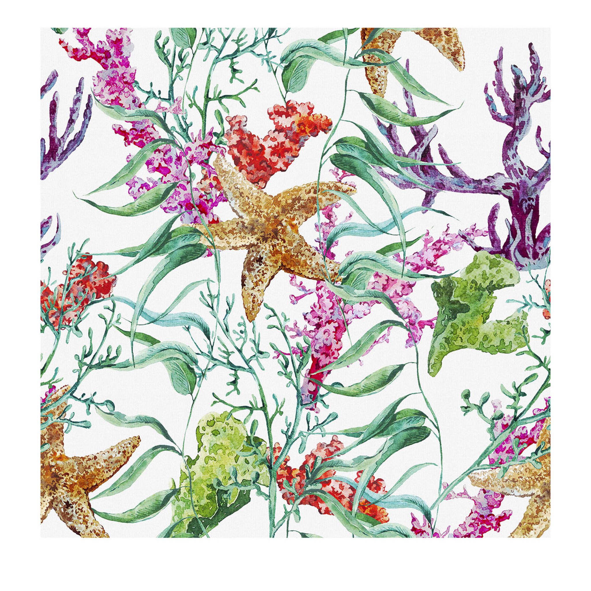 Fish Relax Polychrome Wallpaper - Main view