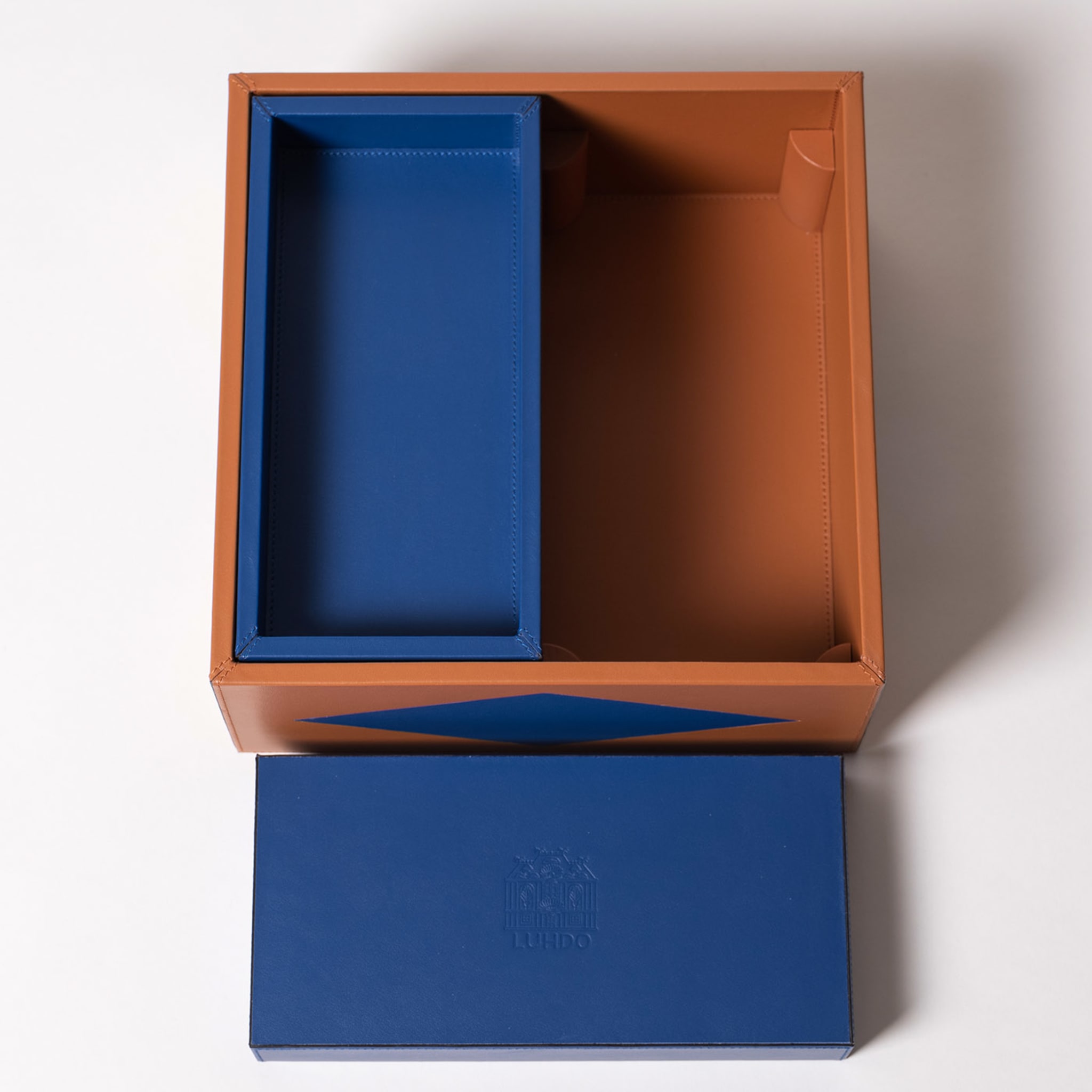 Intarsio Briolette Pecan and Ocean Blue Duo Box - Alternative view 3