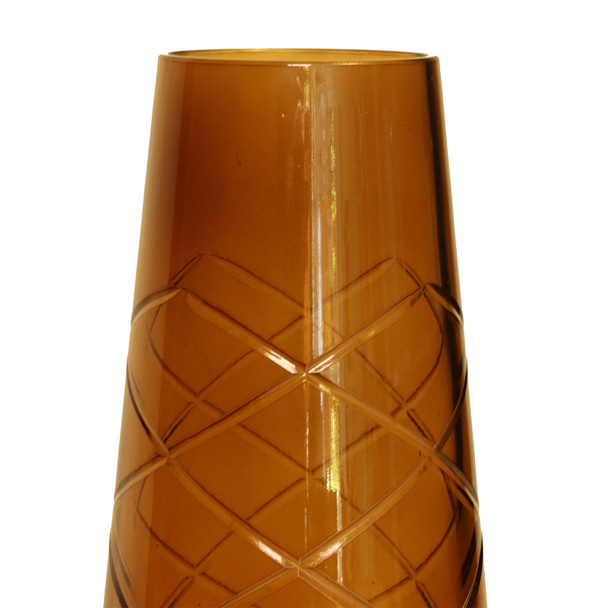 Girata Moka Murano Glass Vase - Alternative view 1