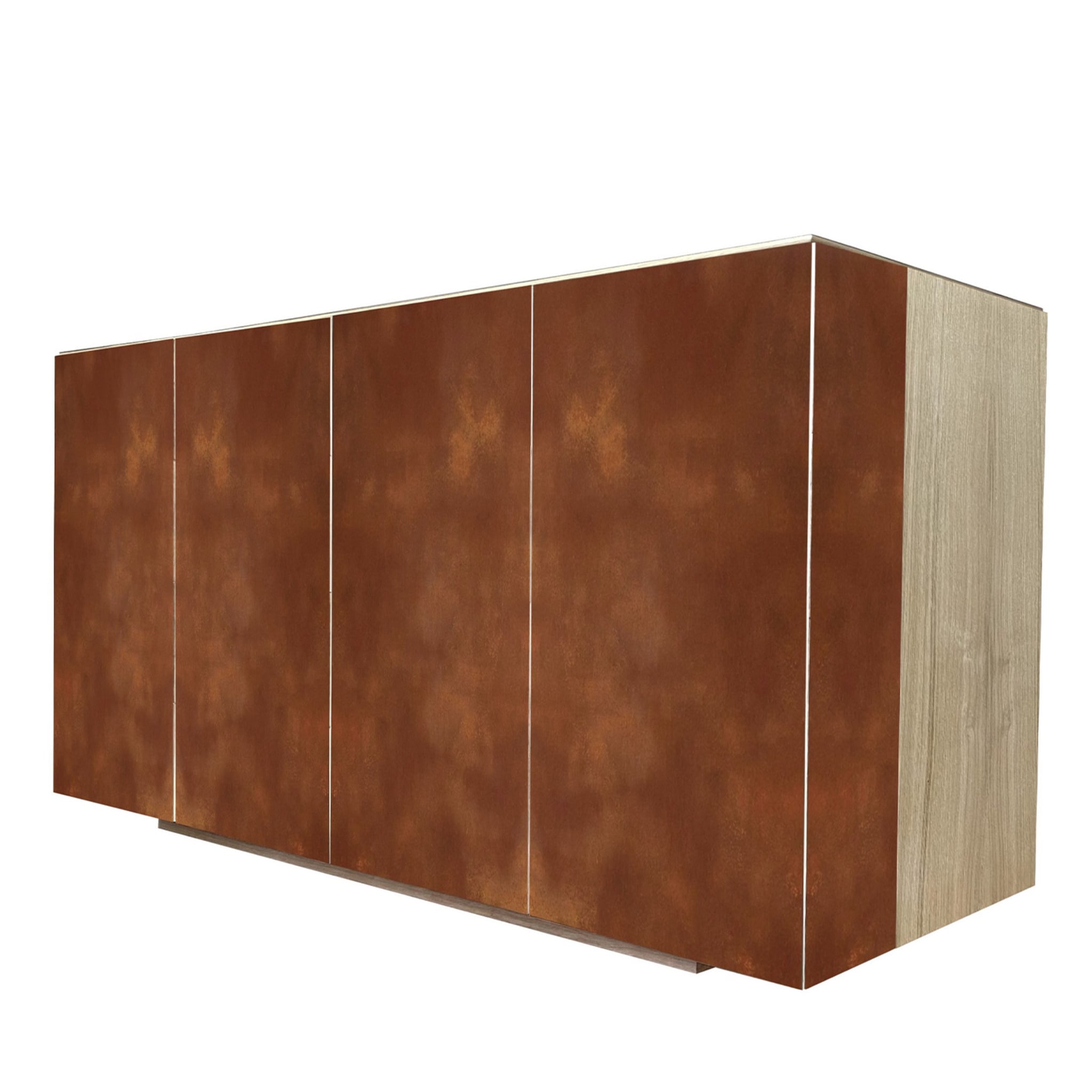 Boccadarno Quattro 4-Door Rust Sideboard by Meccani Studio - Alternative view 1