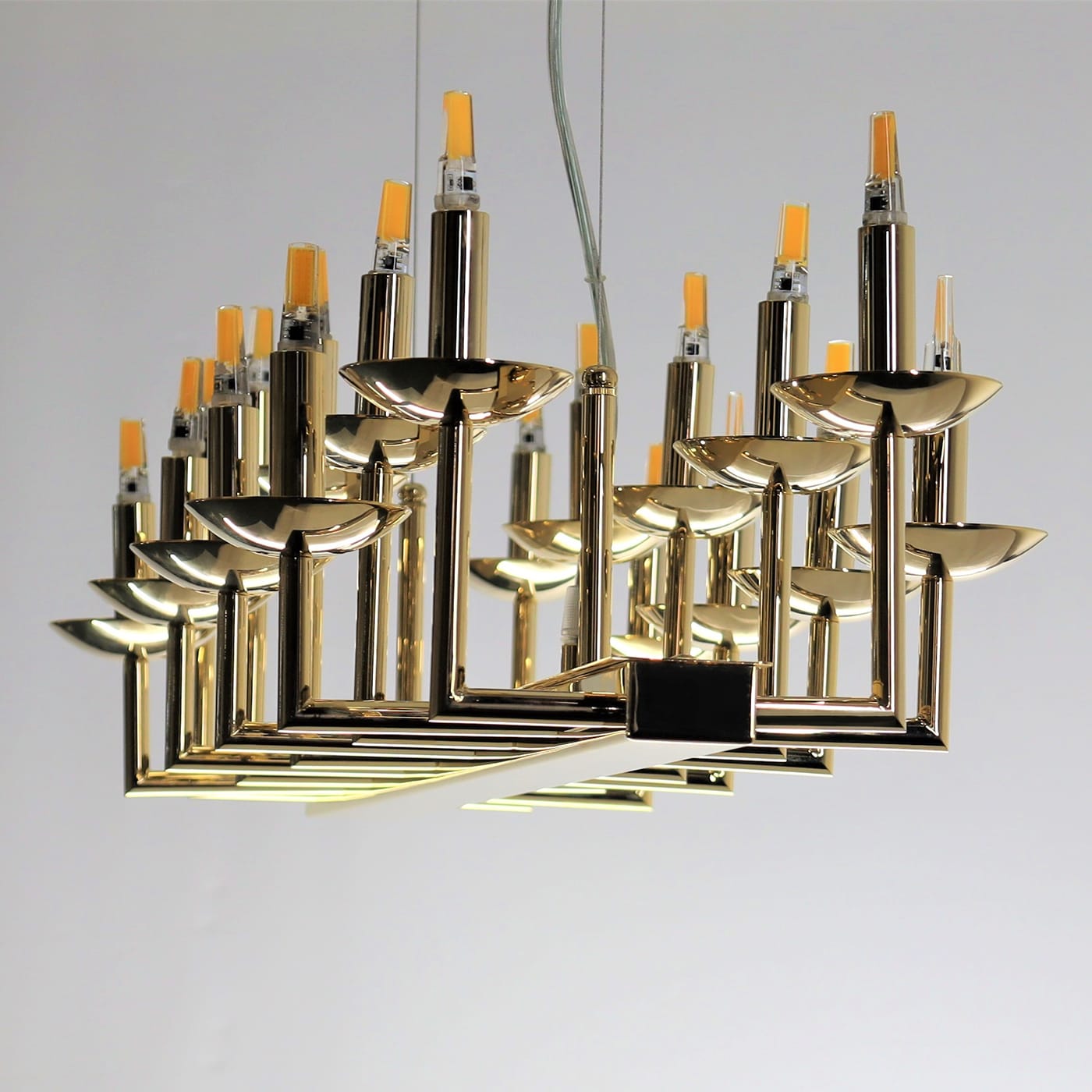 METROPOLITAN gold chandelier - Aiardini