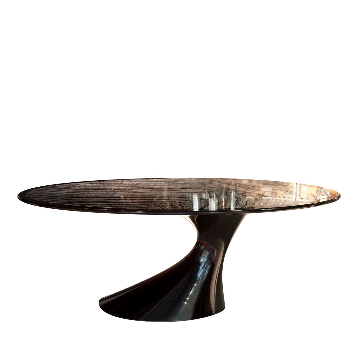 Ovale Bend Black Table - Annibale Colombo